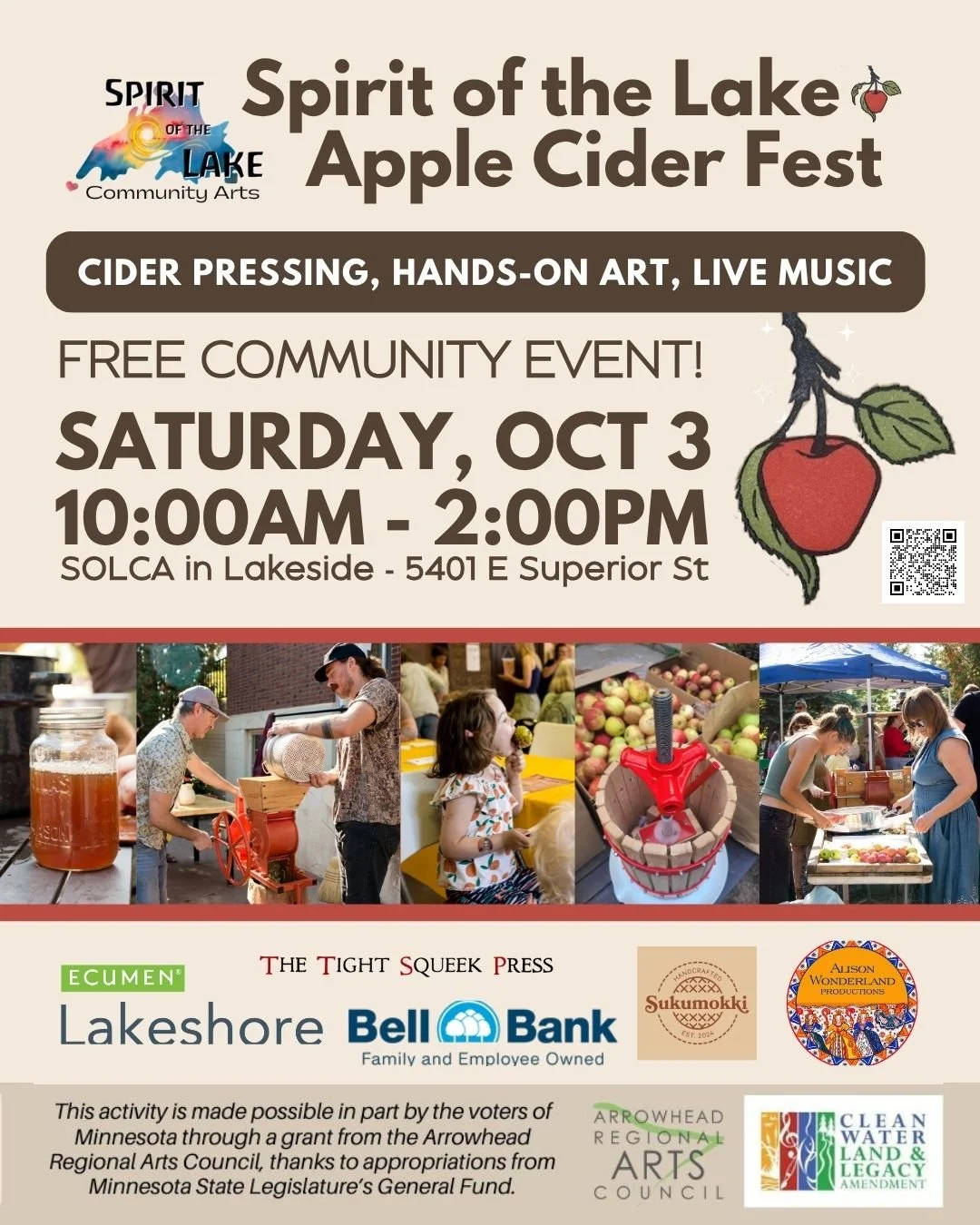 Apple Cider Festival  - SOLCA Community Event & Fundraiser