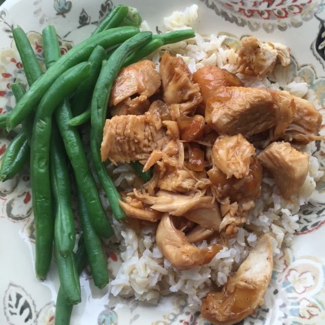 This chicken teriyaki from last week came out amazing! Scroll down to the link below for my Weekly Dinner Menu Series. You can find the recipe there. 