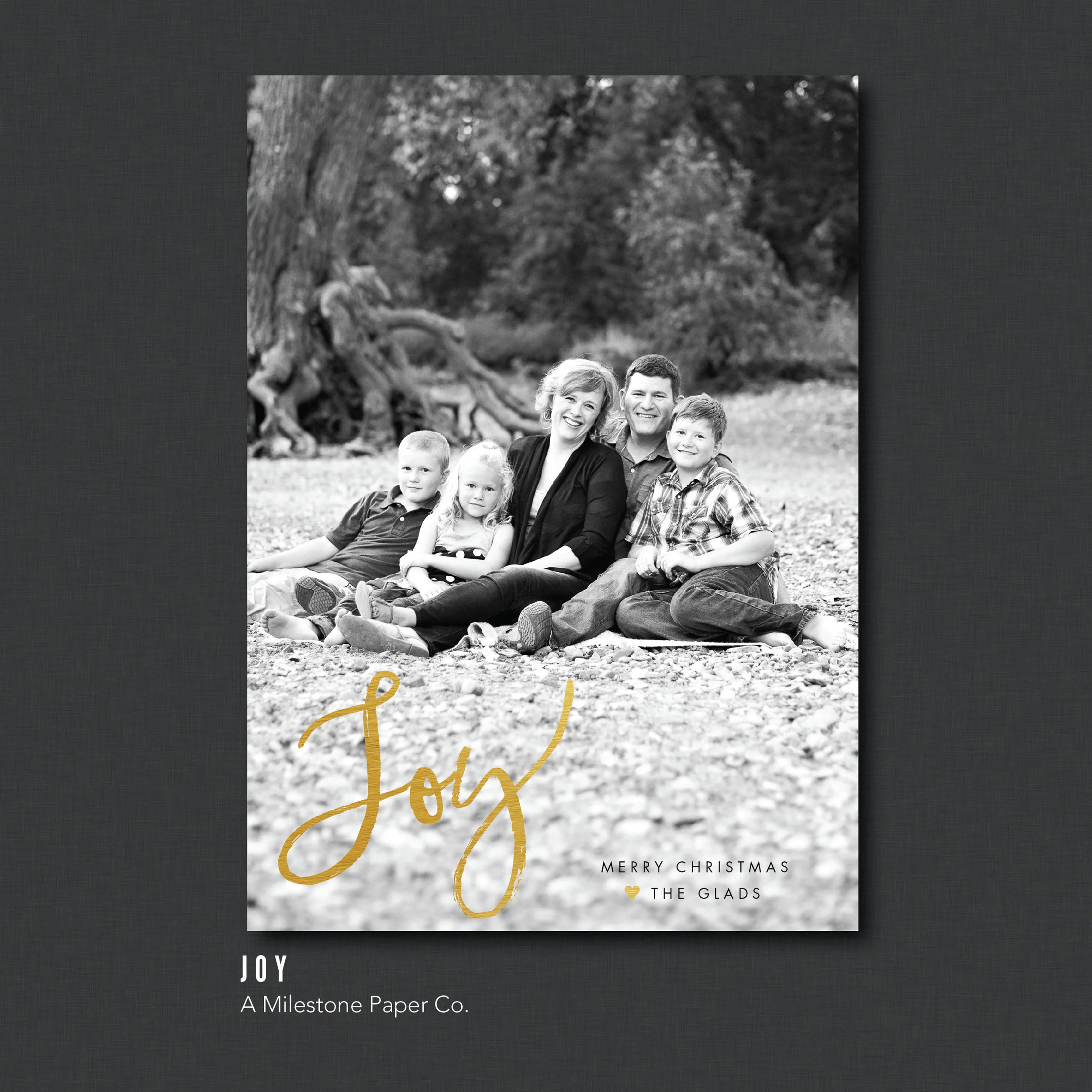 Joy Holiday Card