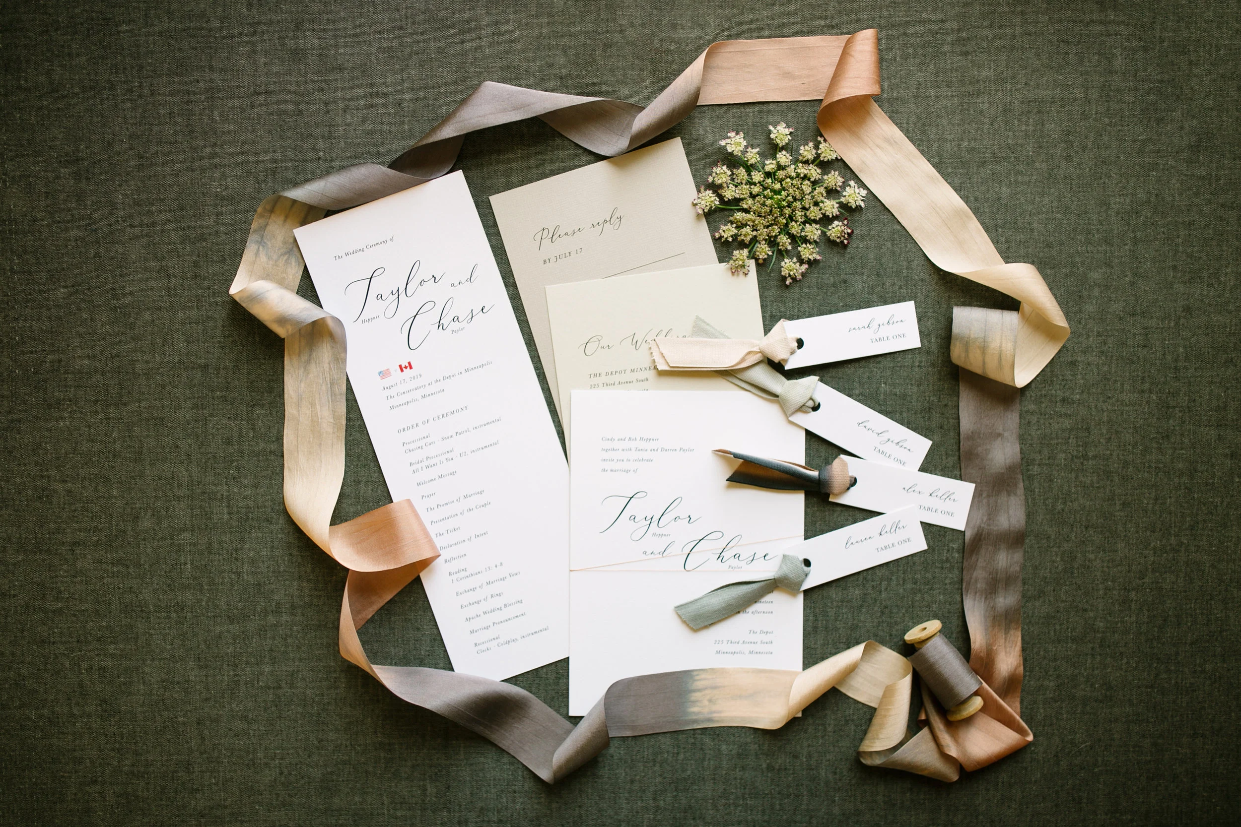 Programs and Place Cards