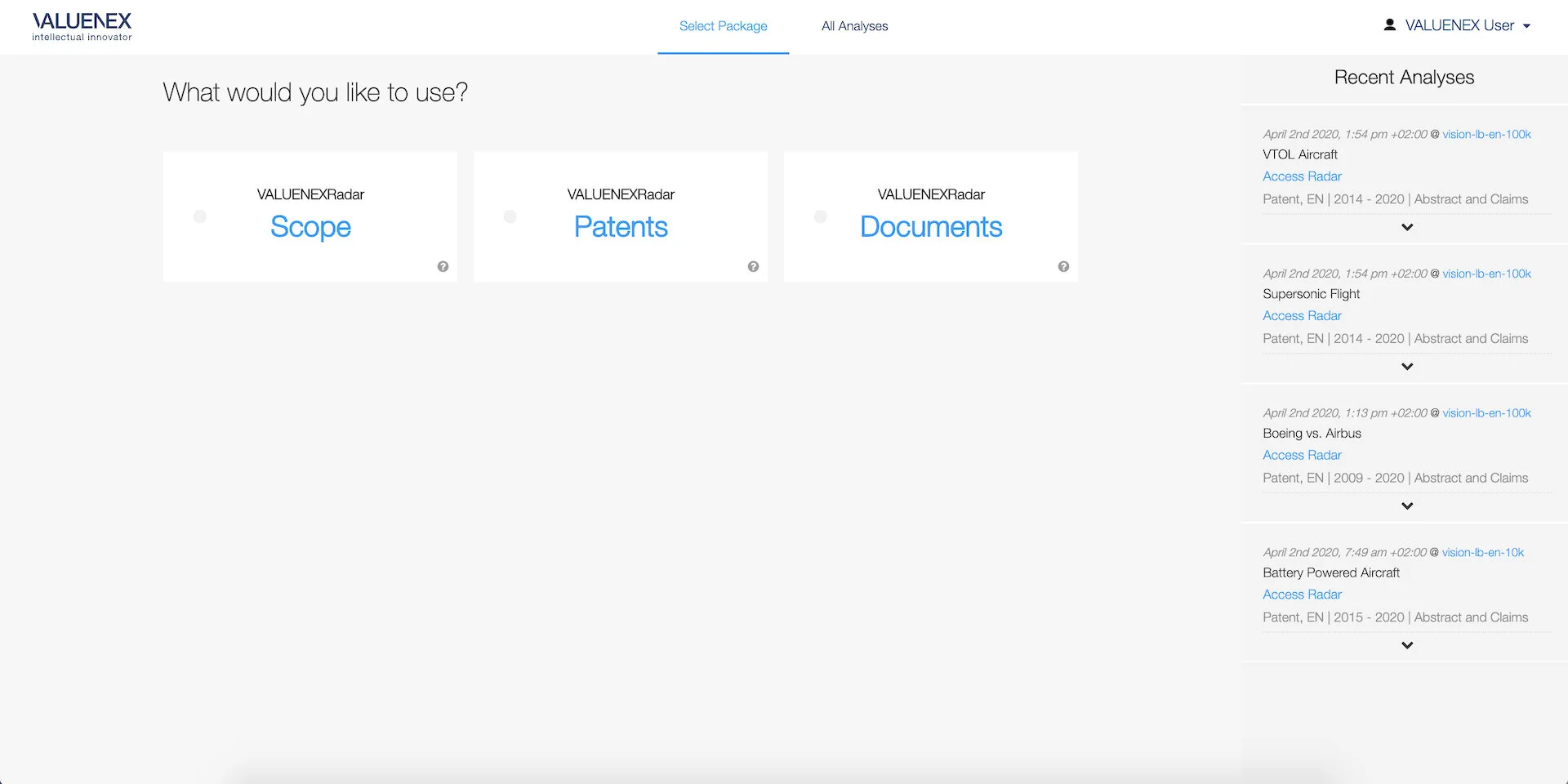 Create dataset &amp; start analysis