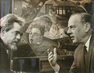 Harley Parker with Marshall McLuhan
