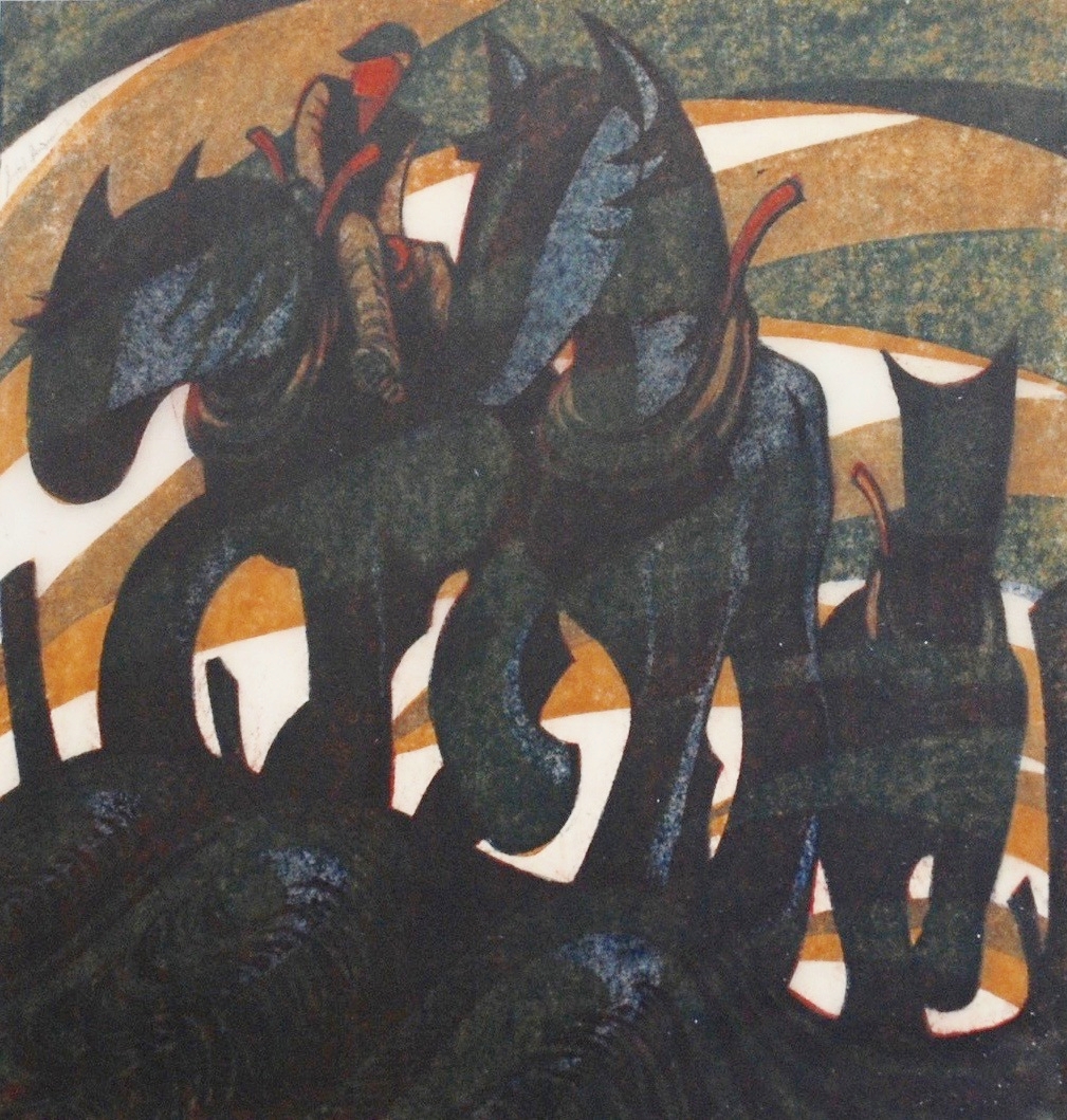 Sybil Andrews, Days End, 1961