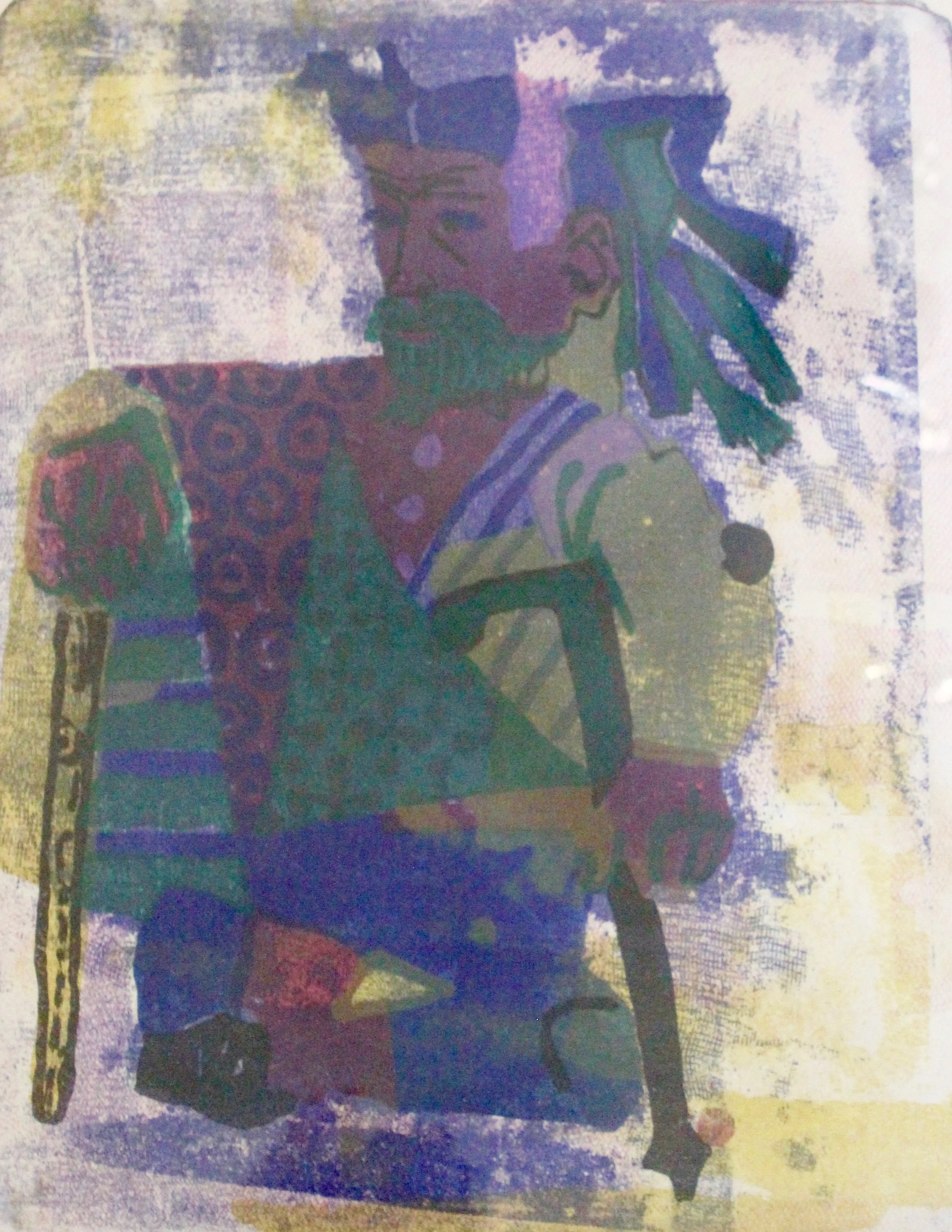 Maxwell Bates, Beggar, 1958