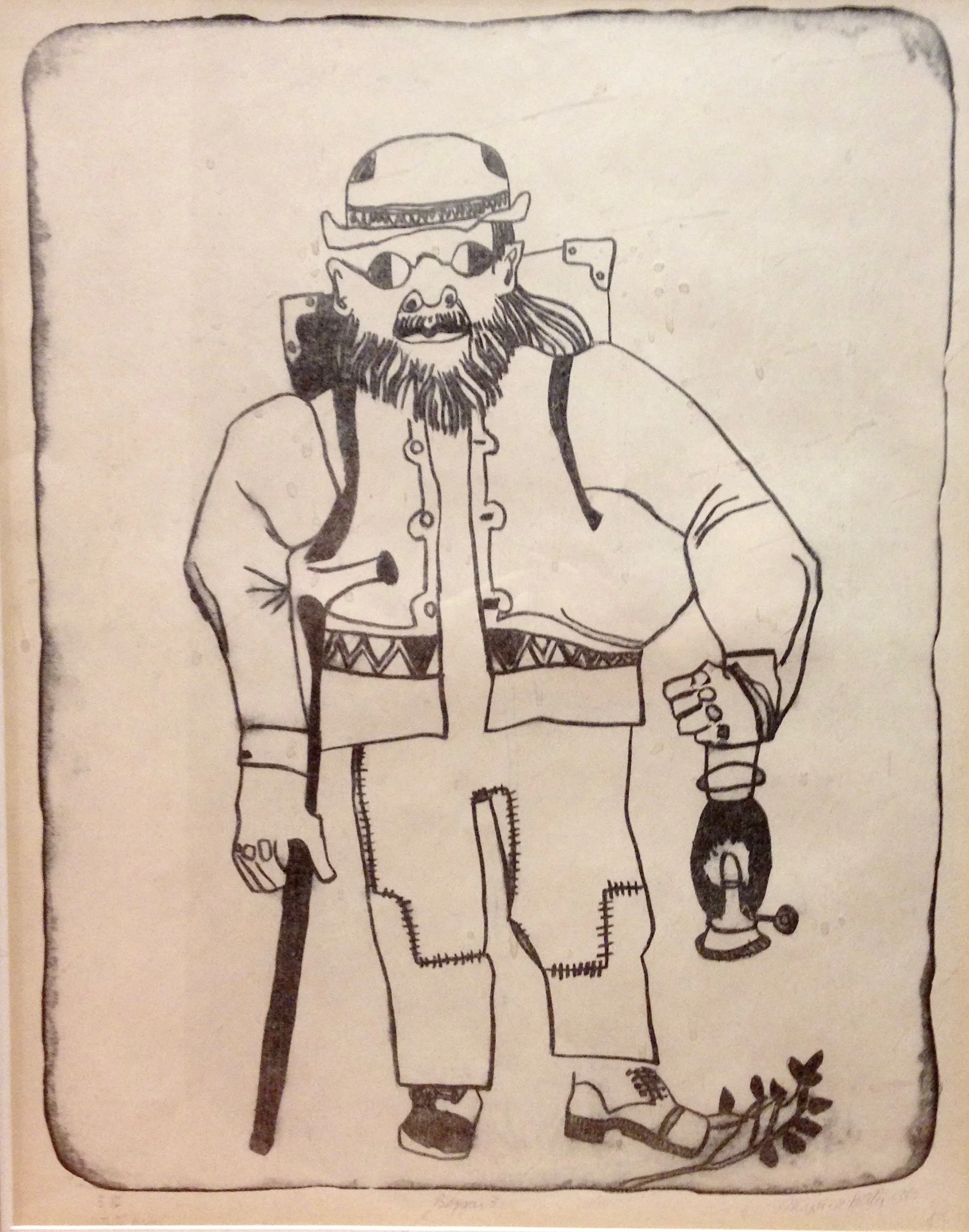Maxwell Bates, Beggar 3, 1962