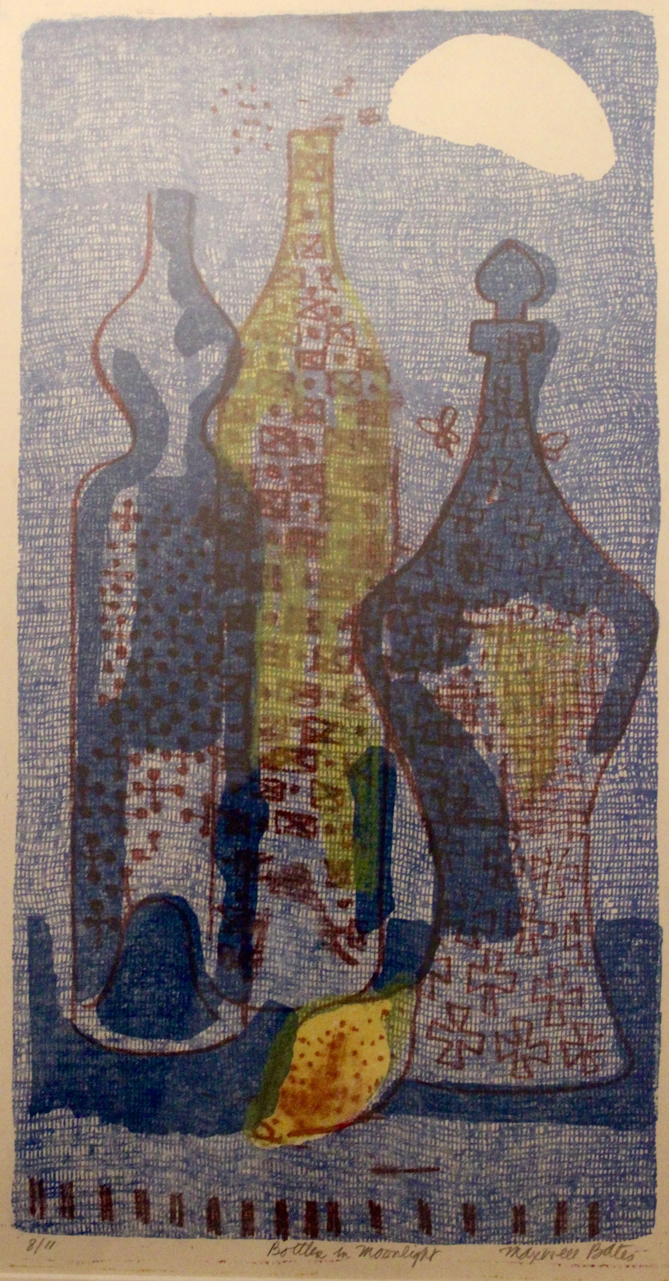 Maxwell Bates, Bottles in Moonlight