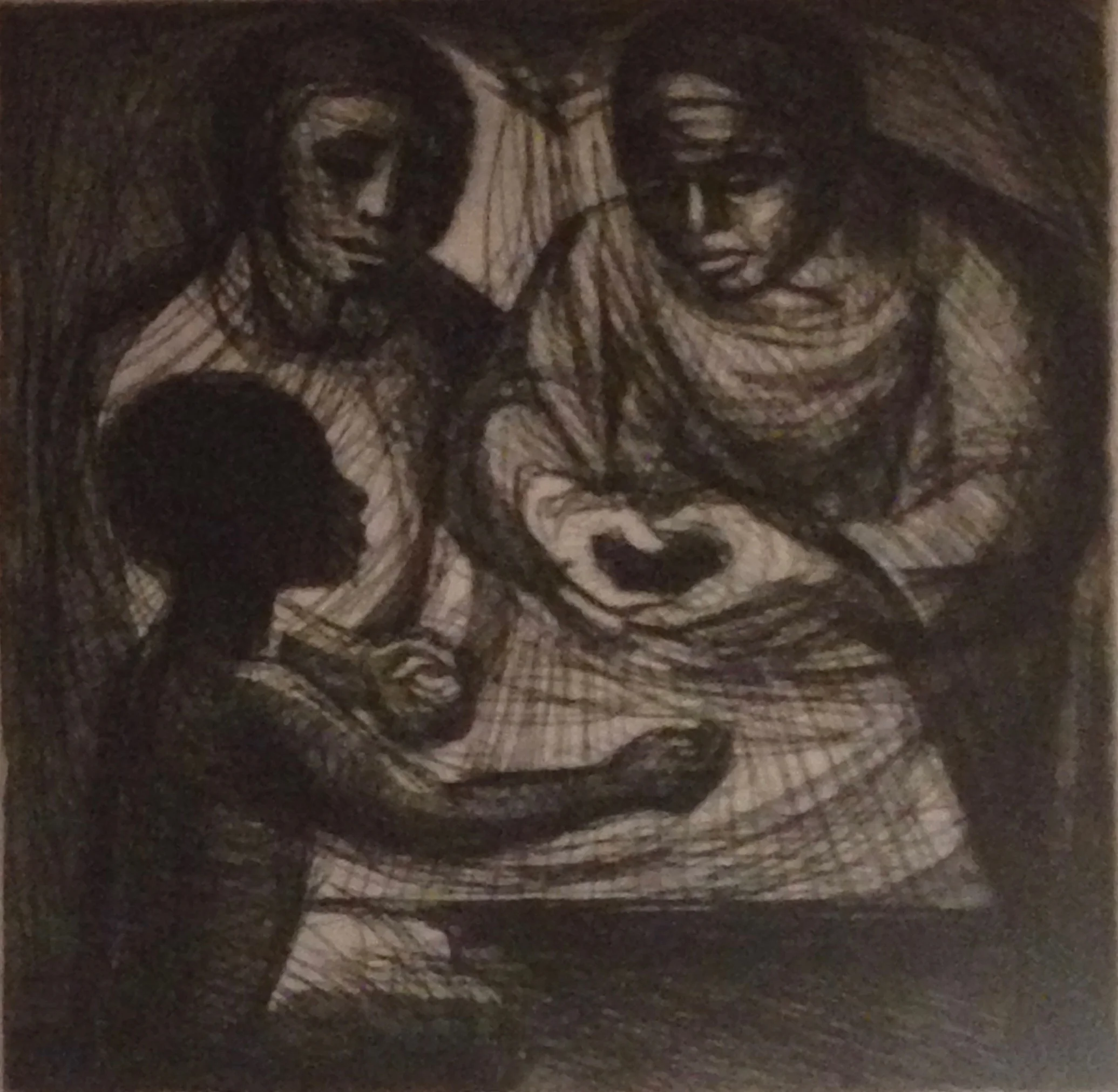 Arnold Belkin, La Familia #2, 1958