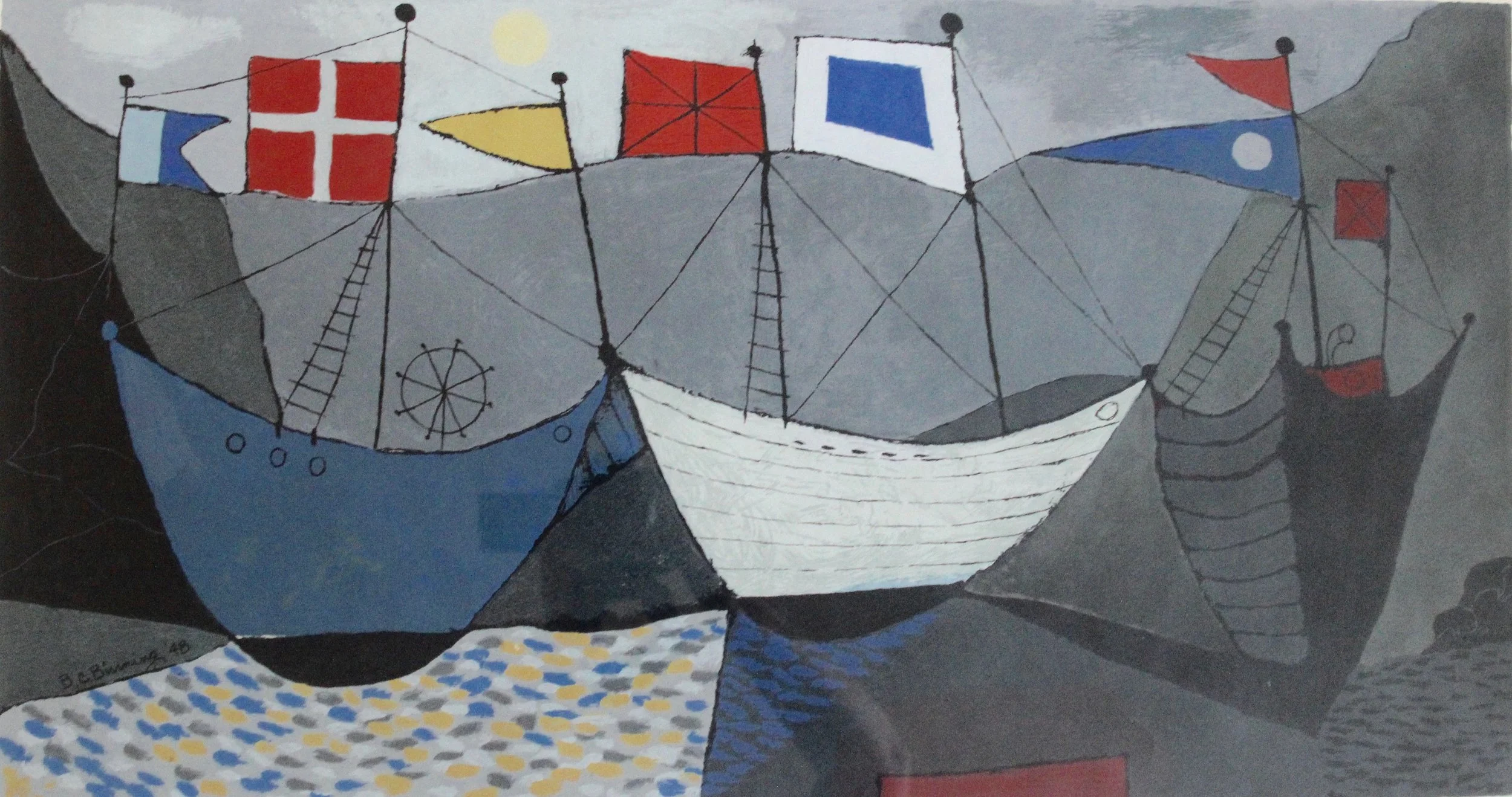 B.C. Binning, Convoy at Rendezvous, 1948