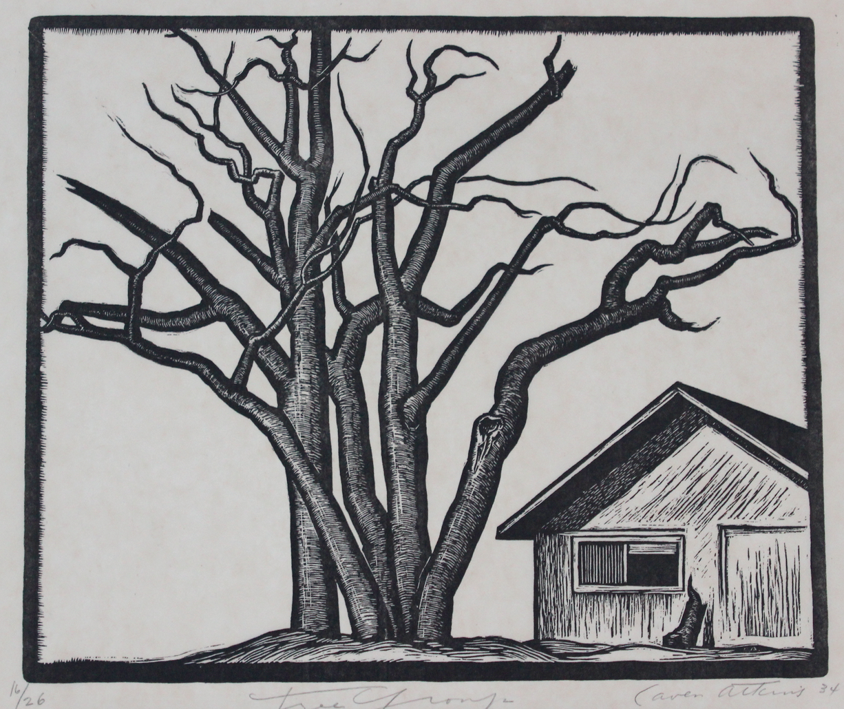 Caven Atkins, Tree Forms, 1934