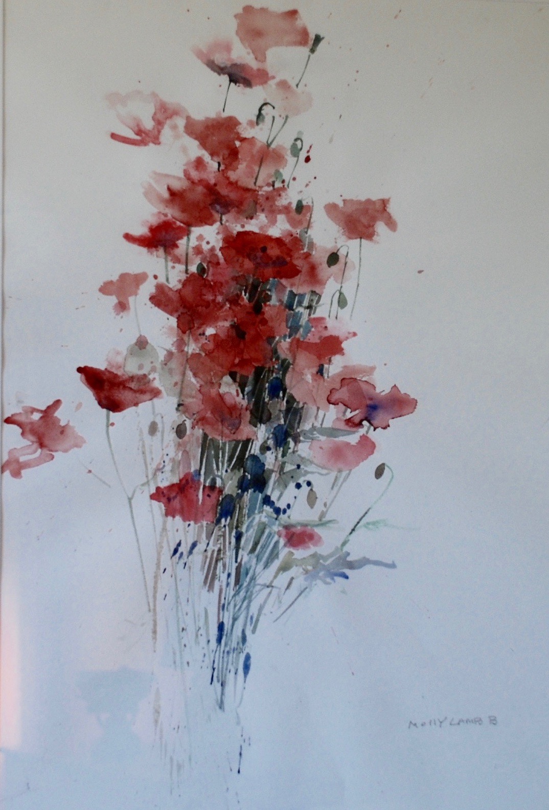 Molly Lamb Bobak, Untitled (poppies)