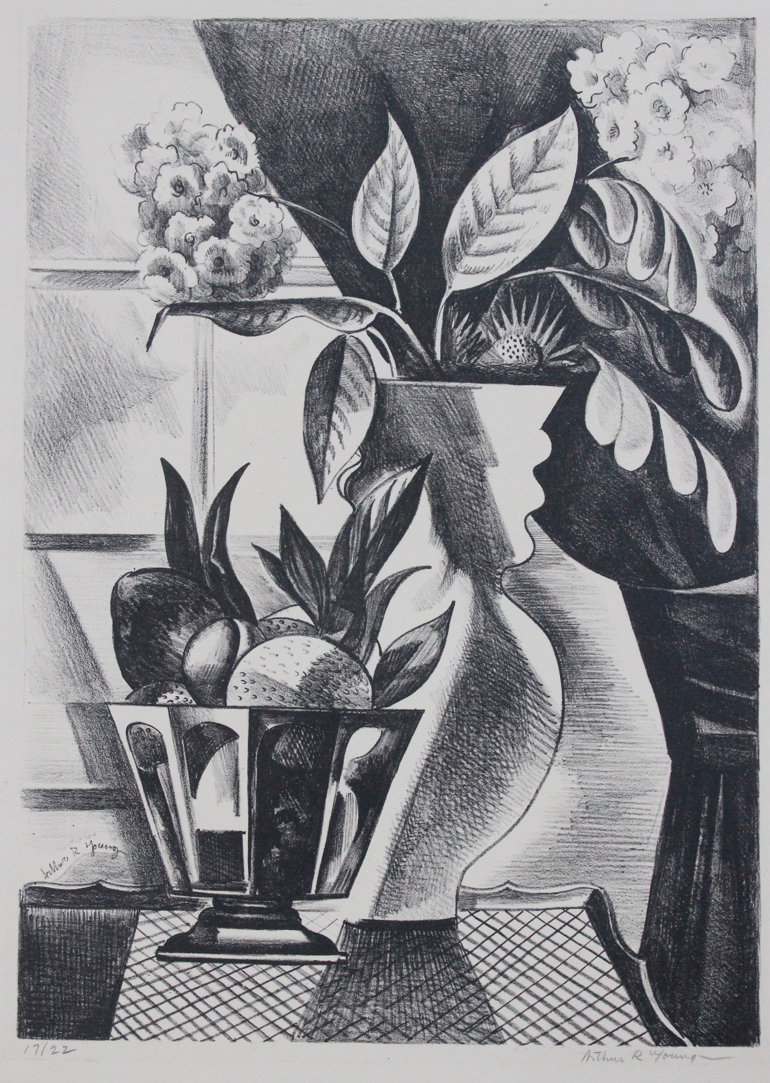 Arthur R. Young, Untitled (still life with flowers)