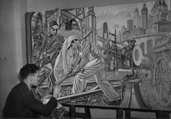 Orville Fisher at the San Francisco World's Fair in 1939. Photo credit: Vancouver Sun