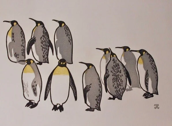 Georges Kuthan, page from Kuthan’s Menagerie of Interesting Zoo Animals, 1960