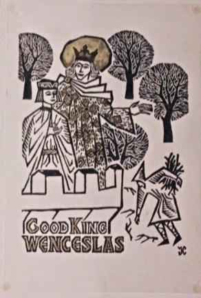 Georges Kuthan, Good King Wenceslas Christmas Card