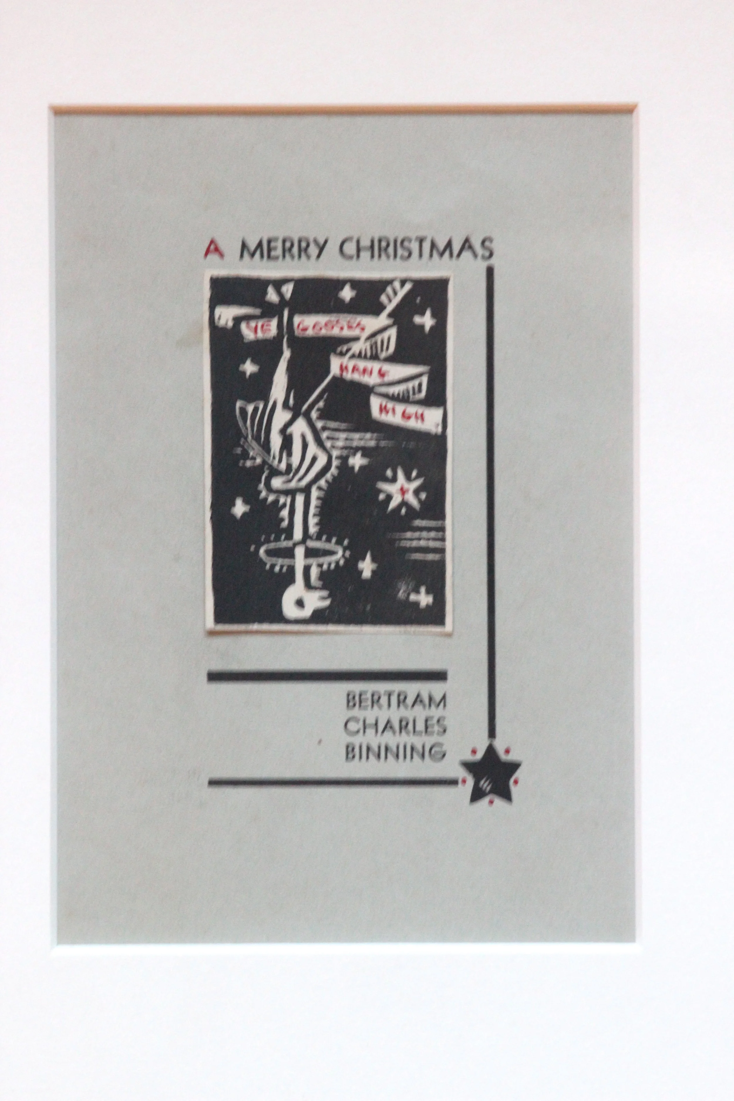 B.C. Binning, A Merry Christmas, Christmas Card