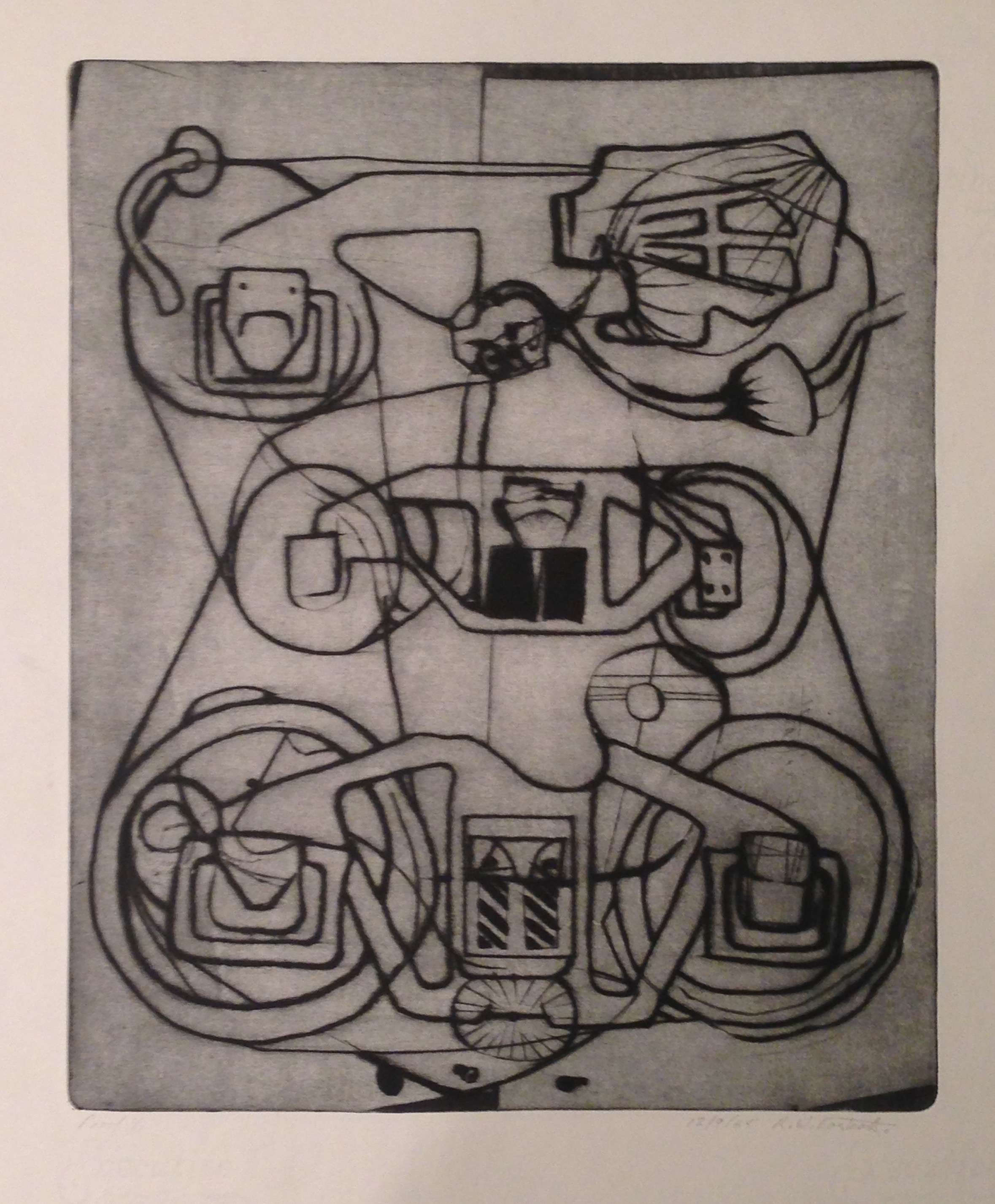 Wayne Eastcott, Untitled (abstract machine), 1965