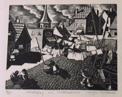 Joyce Malloch, Washday in Vollendam