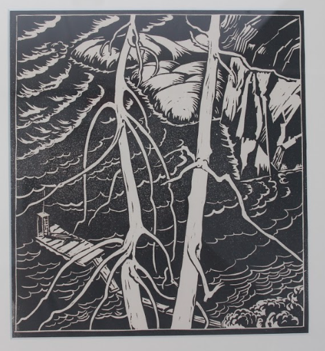 W.P. Weston, Fisherman's Bay, 1929