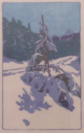 Walter J. Phillips, Winter Road, 1946