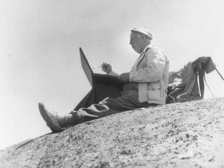 A.Y. Jackson in 1953 Photo: The Montreal Gazette
