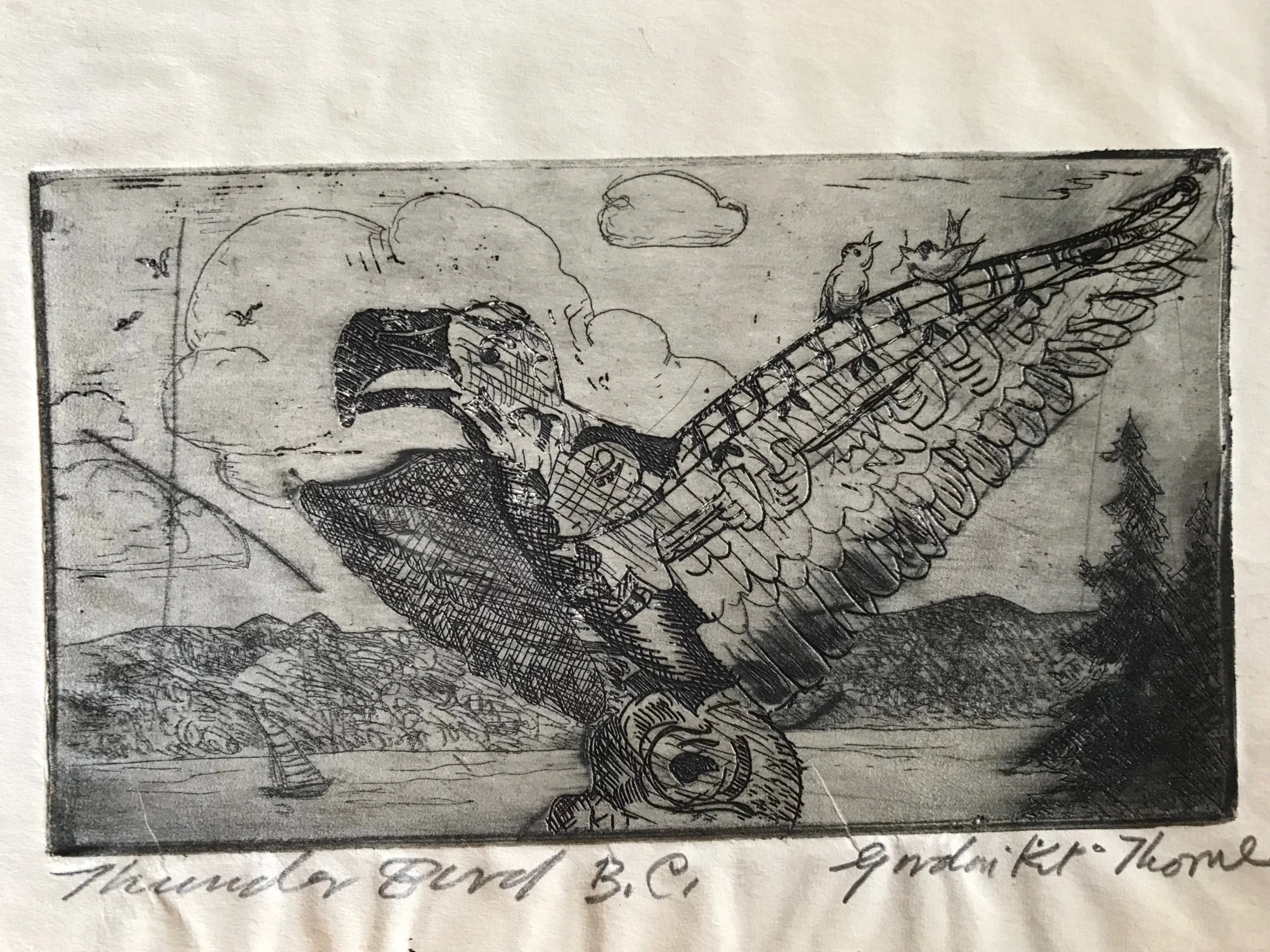 Gordon Kit Thorne, Thunder Bird B.C.