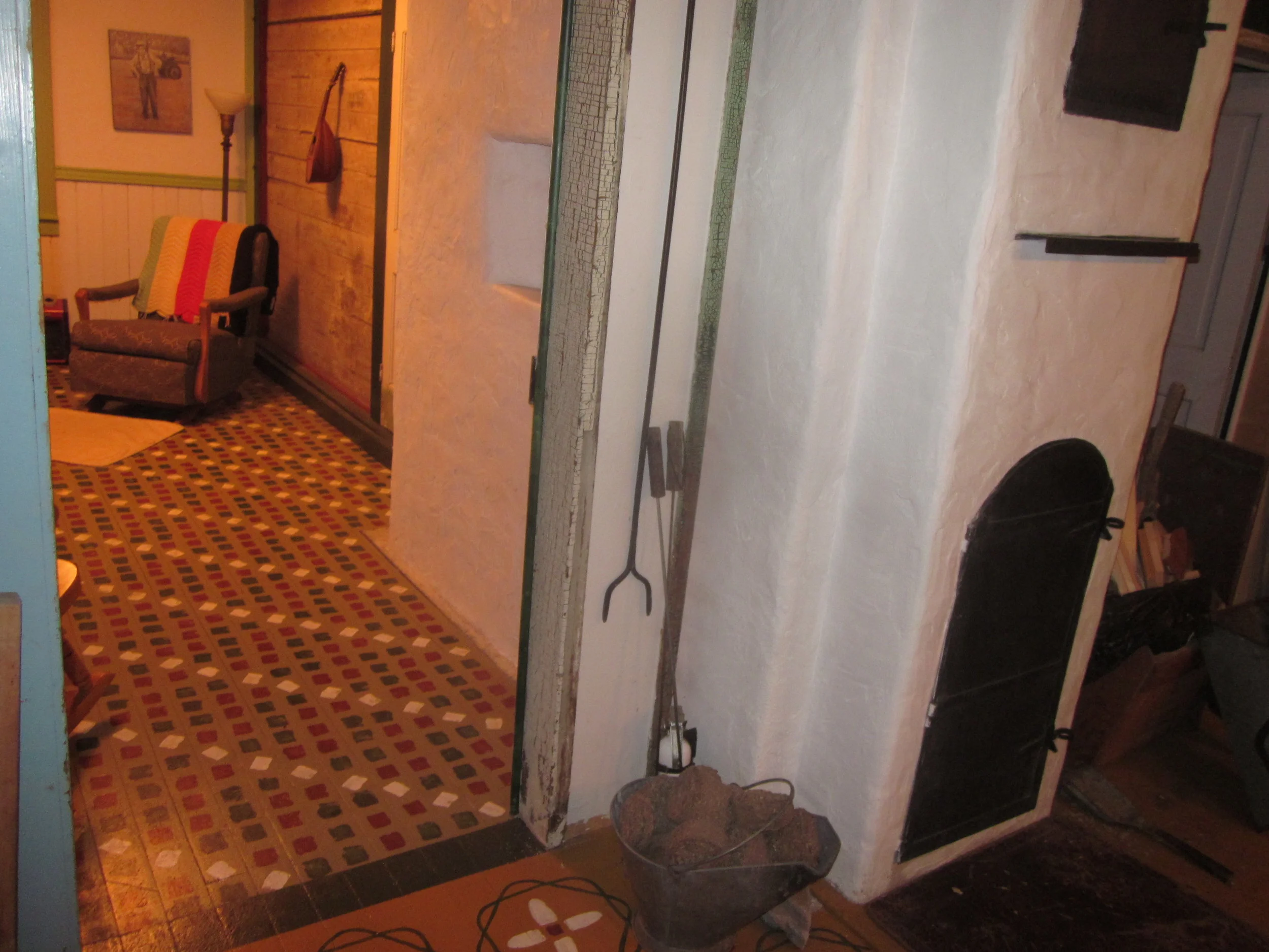  Restored Original Floor - Herdsman House, Neubergthal, MB. 