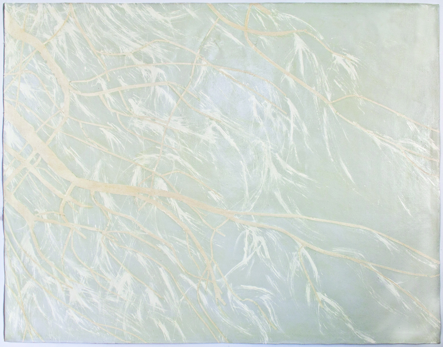 Canvas Floor Cloth - Hoarfrost
