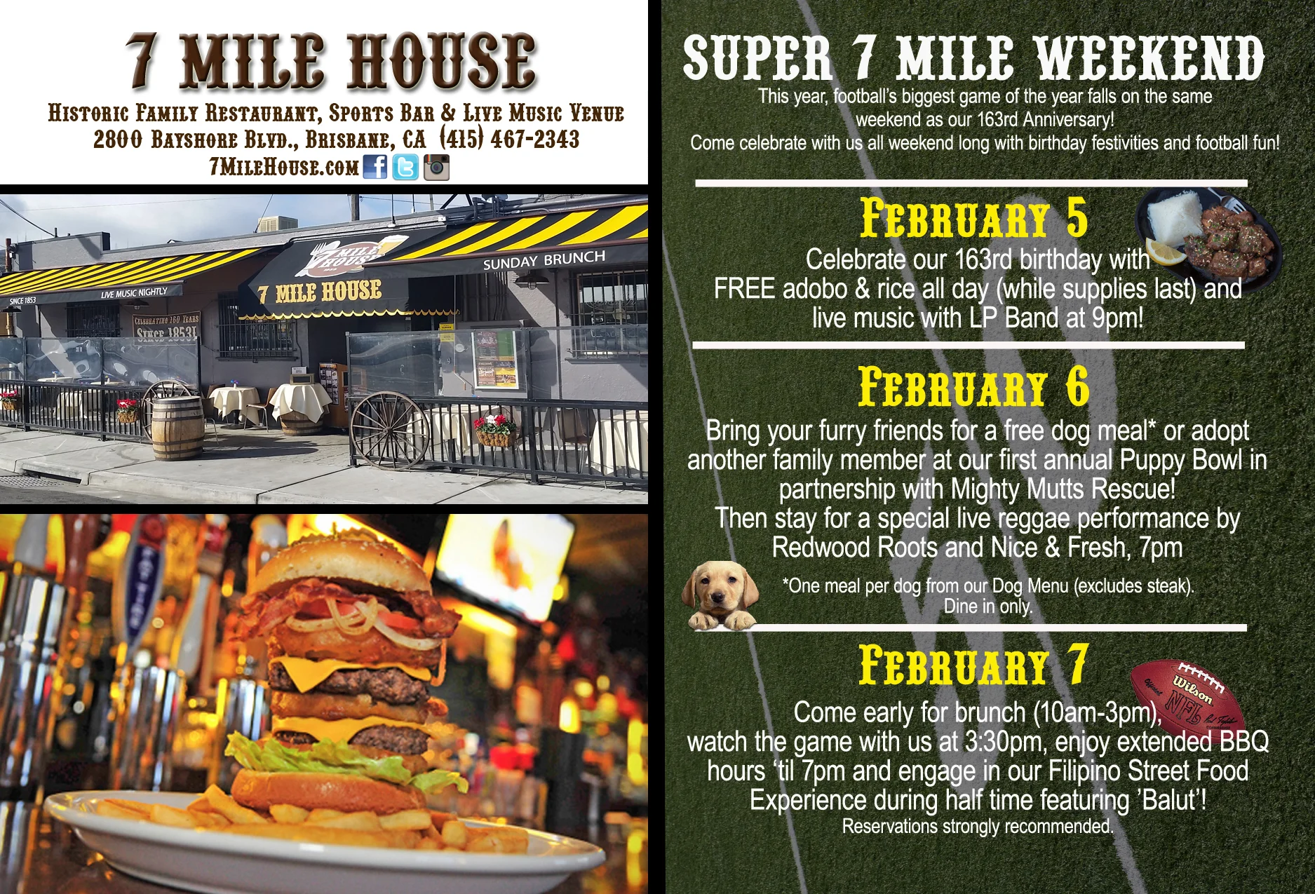 February Events! 