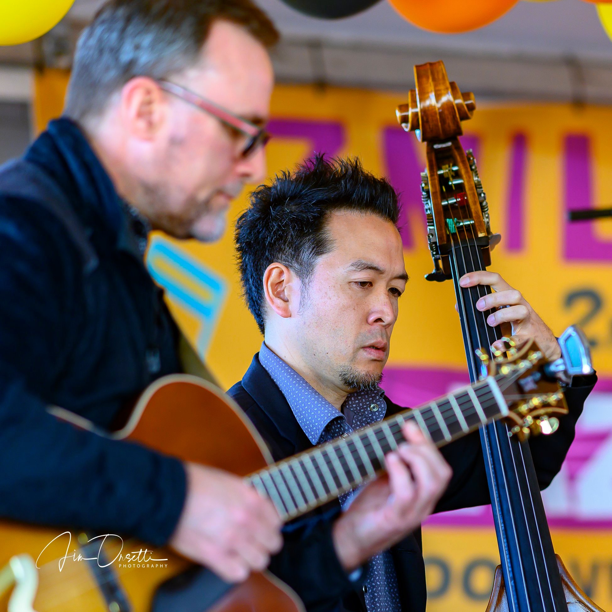 Scott Sorkin & Ken Okada at the 2nd Annual 7 Mile House Jazz Fest 2019