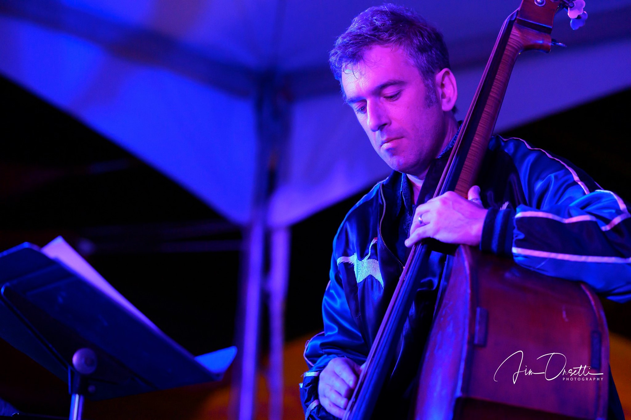 Aaron Germain at the 2nd Annual 7 Mile House Jazz Fest 2019