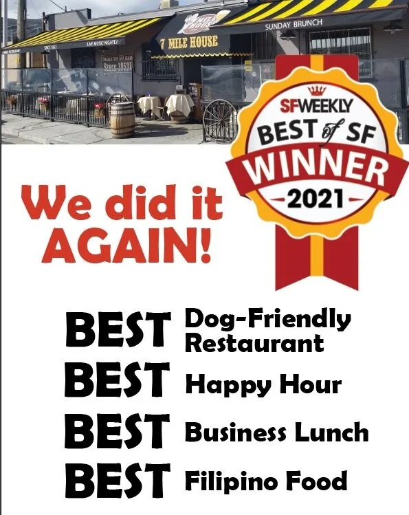 7 Mile House Wins SFWeekly Best of SF Awards 2021 AGAIN!