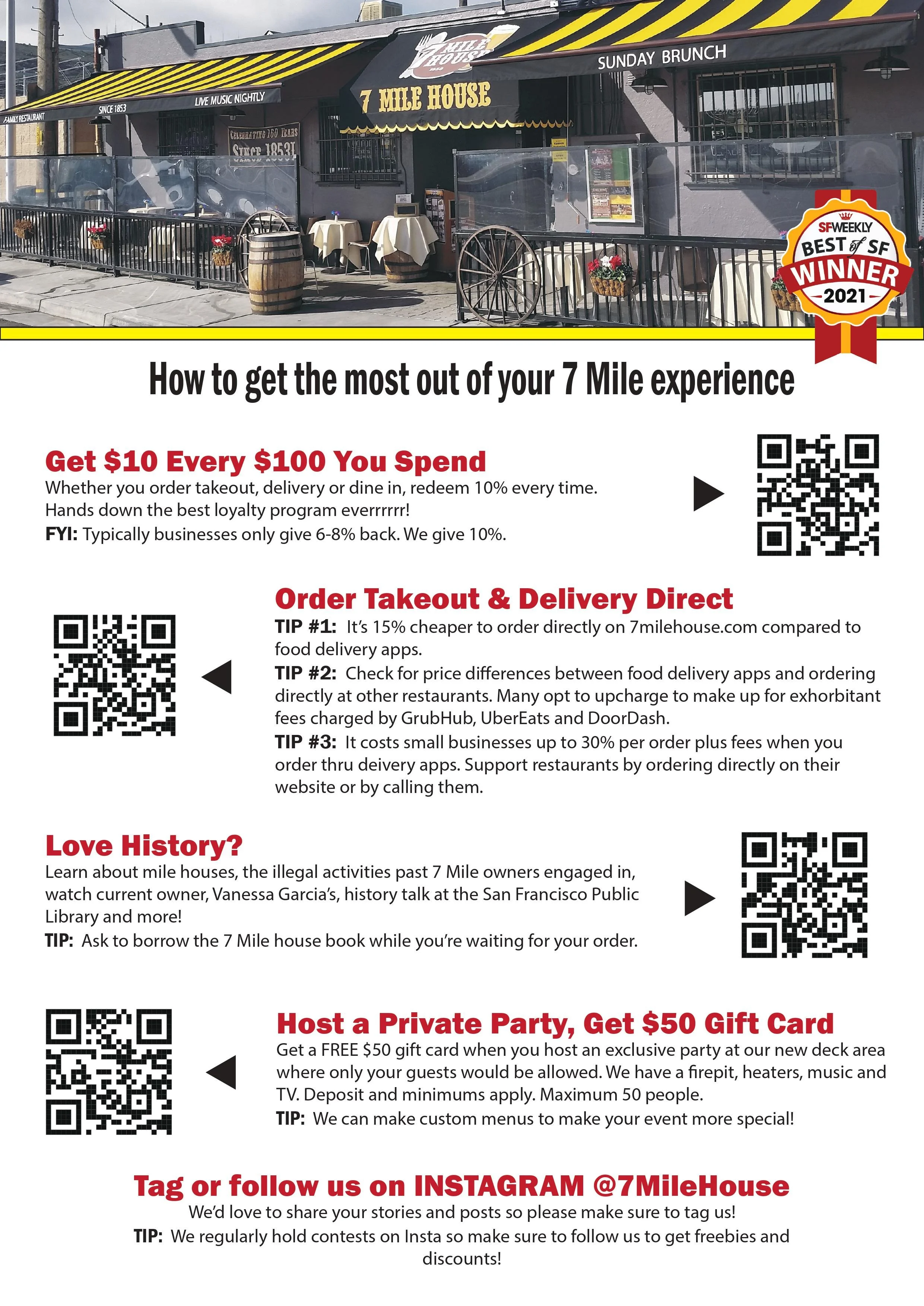 Make the Most of your 7 Mile Experience