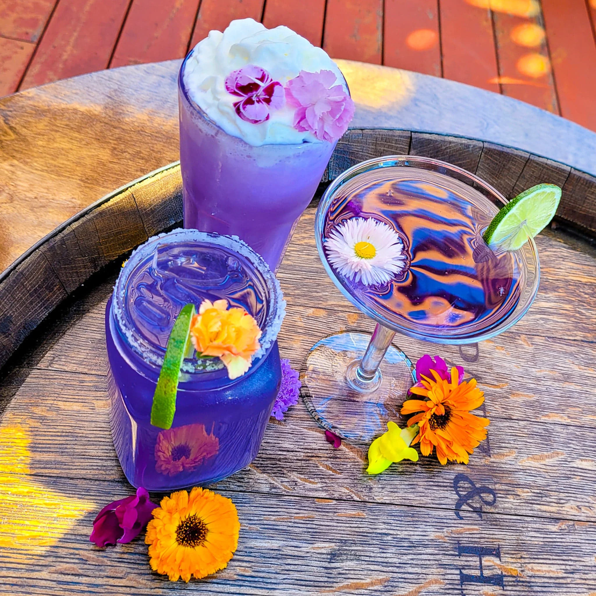 Spring Lavender Libations