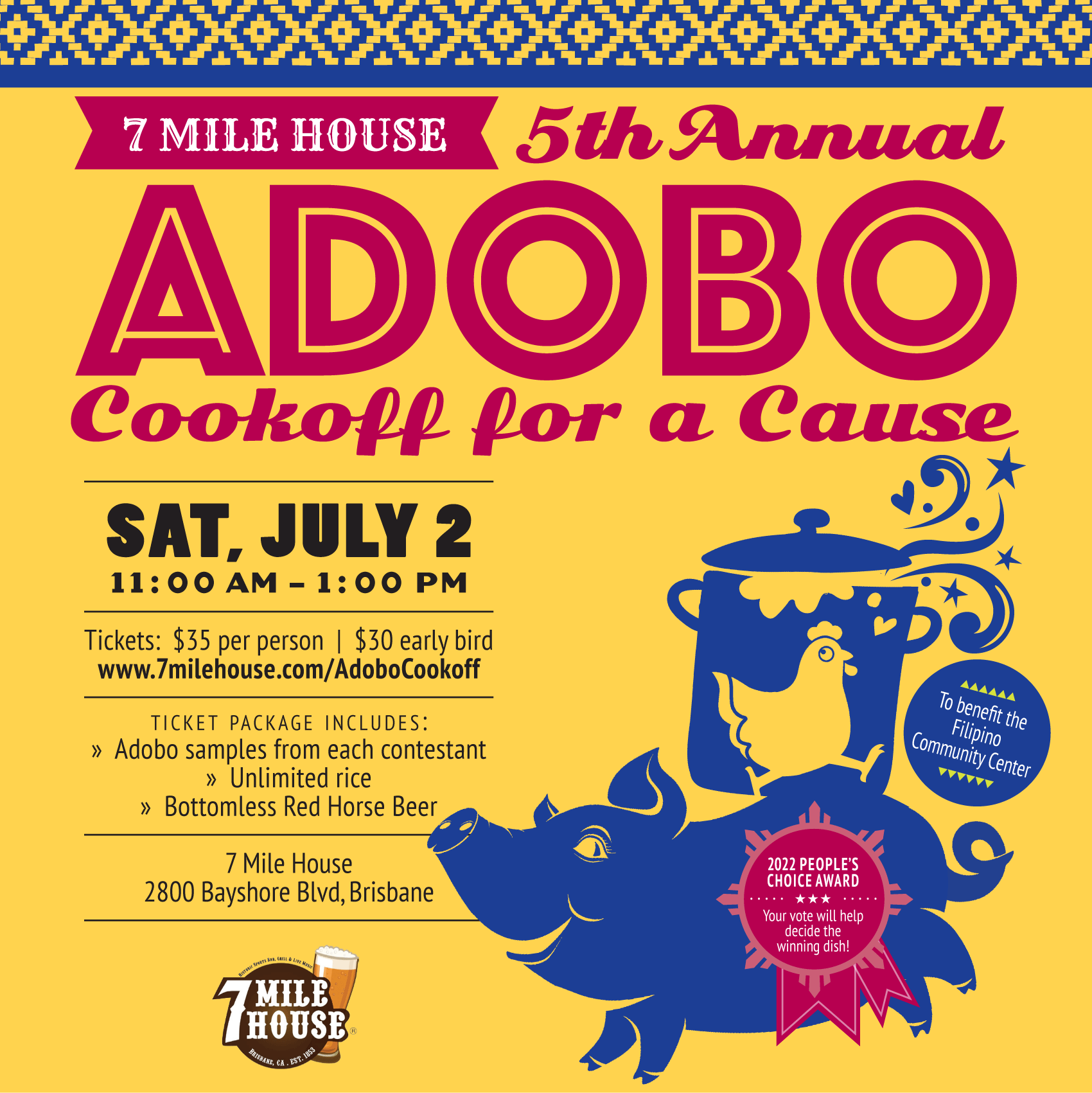 The Annual Adobo CookOff for a Cause is back!