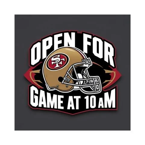 Rise & Shine, It’s Niners Time! Brunch + 10AM Kickoff