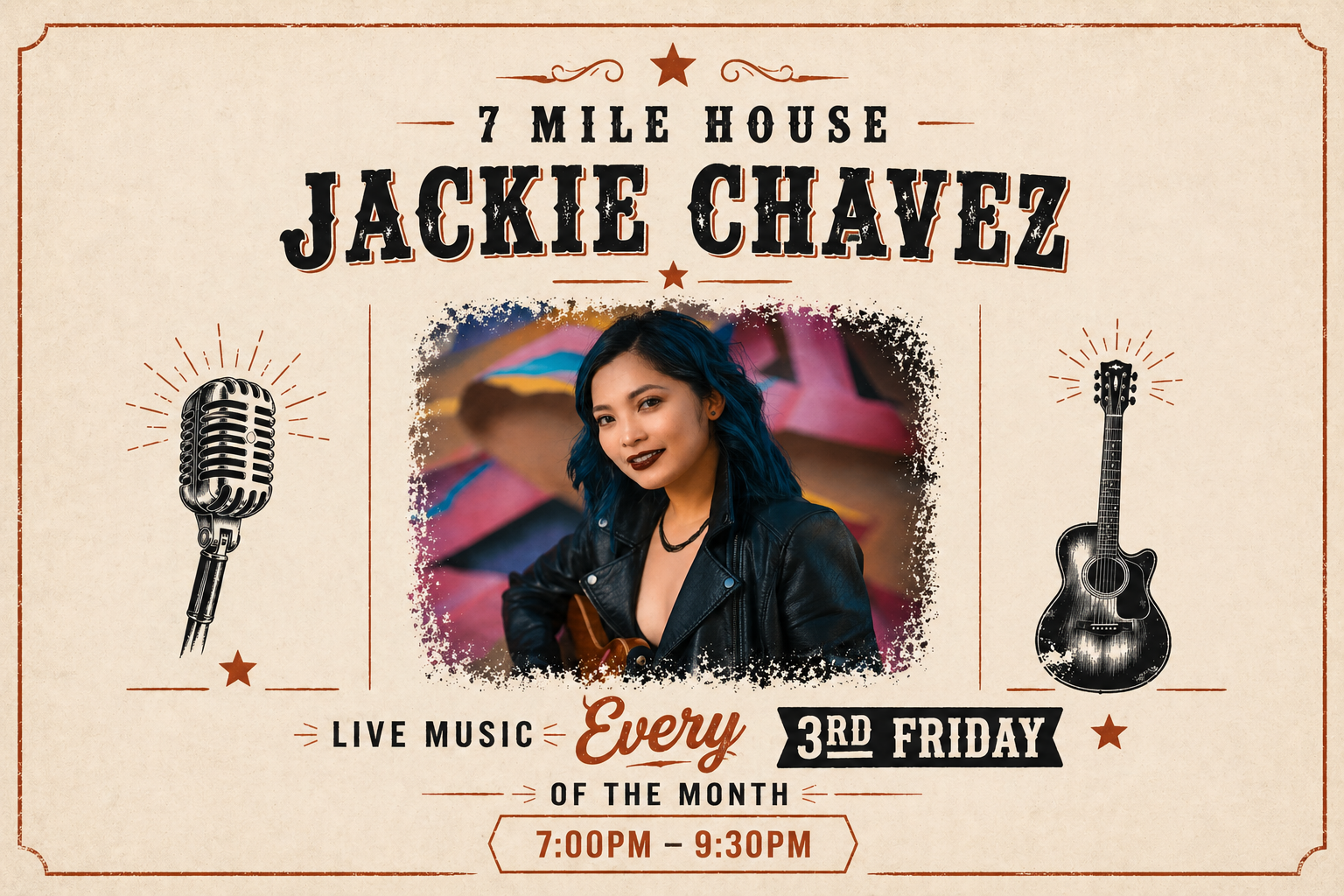 Jackie Chavez Live | Acoustic Pop Every 3rd Friday