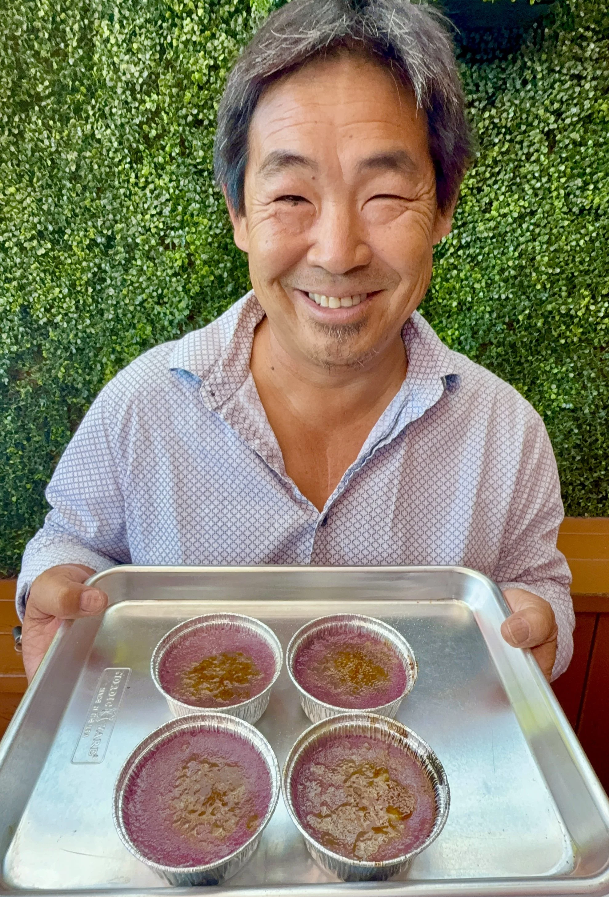 Kevyn's Ube Creme Brulee