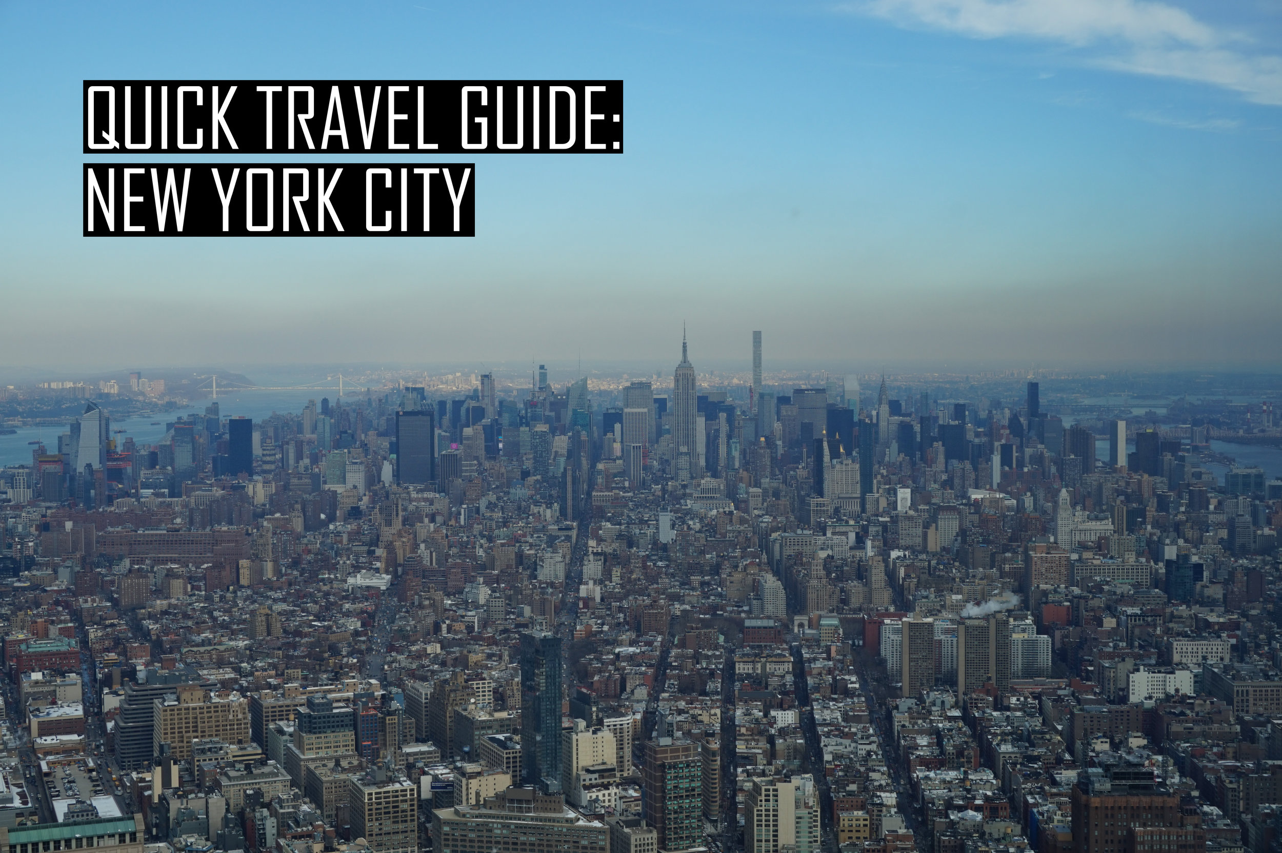 Quick Travel Guide: New York City, USA — Travelling Tom | A UK travel blog