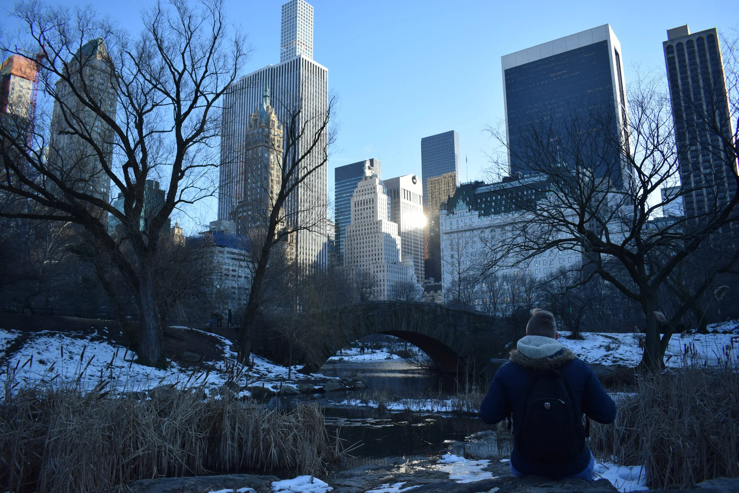 Giving my Mum a final farewell in New York