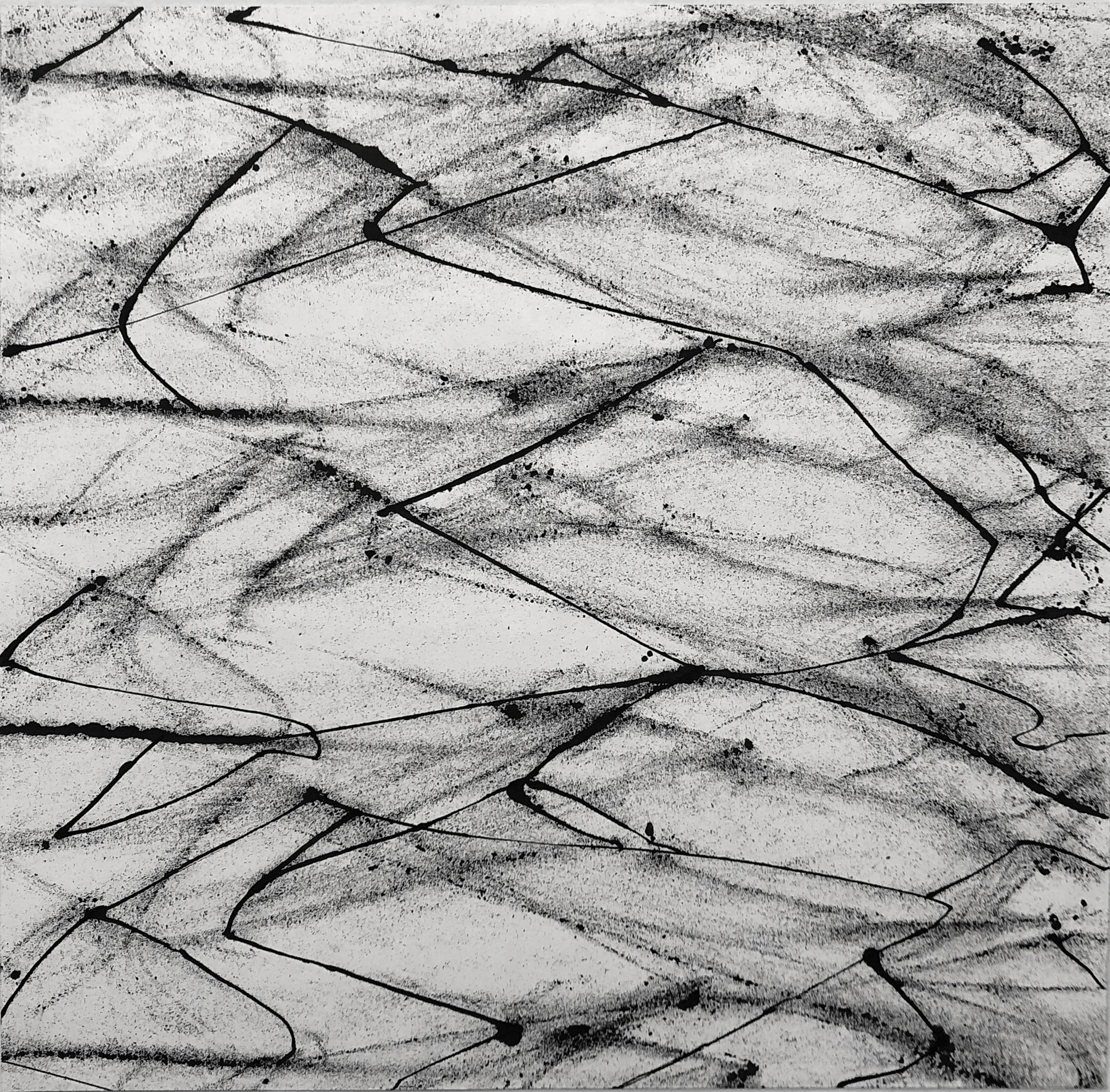 Cri, 12x12, Ink on Paper