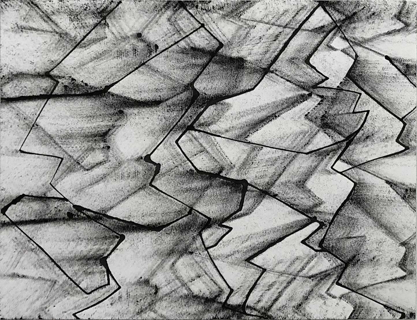 Nazca 11x14, Ink on Paper