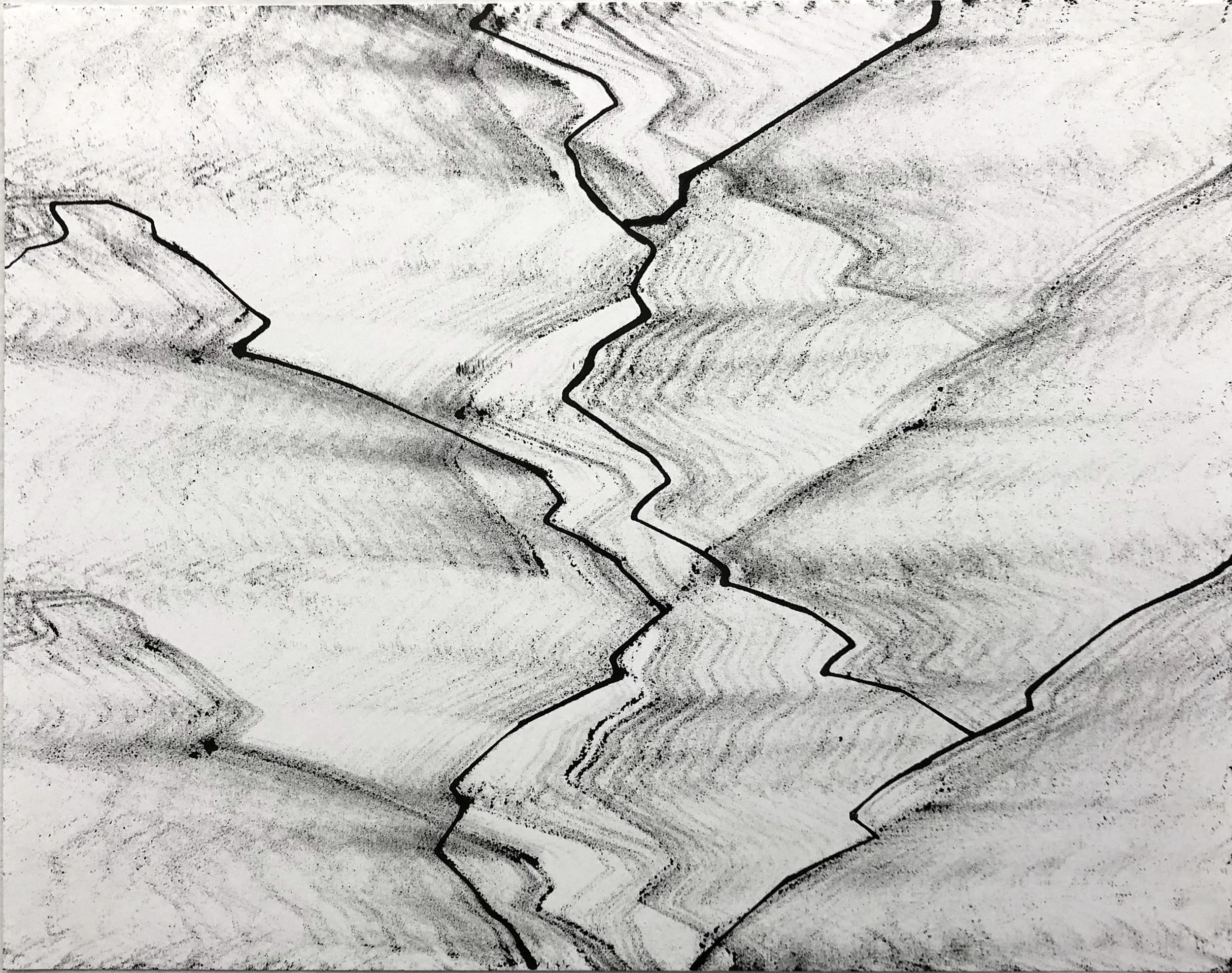Bzr, 11x14, Ink on Paper