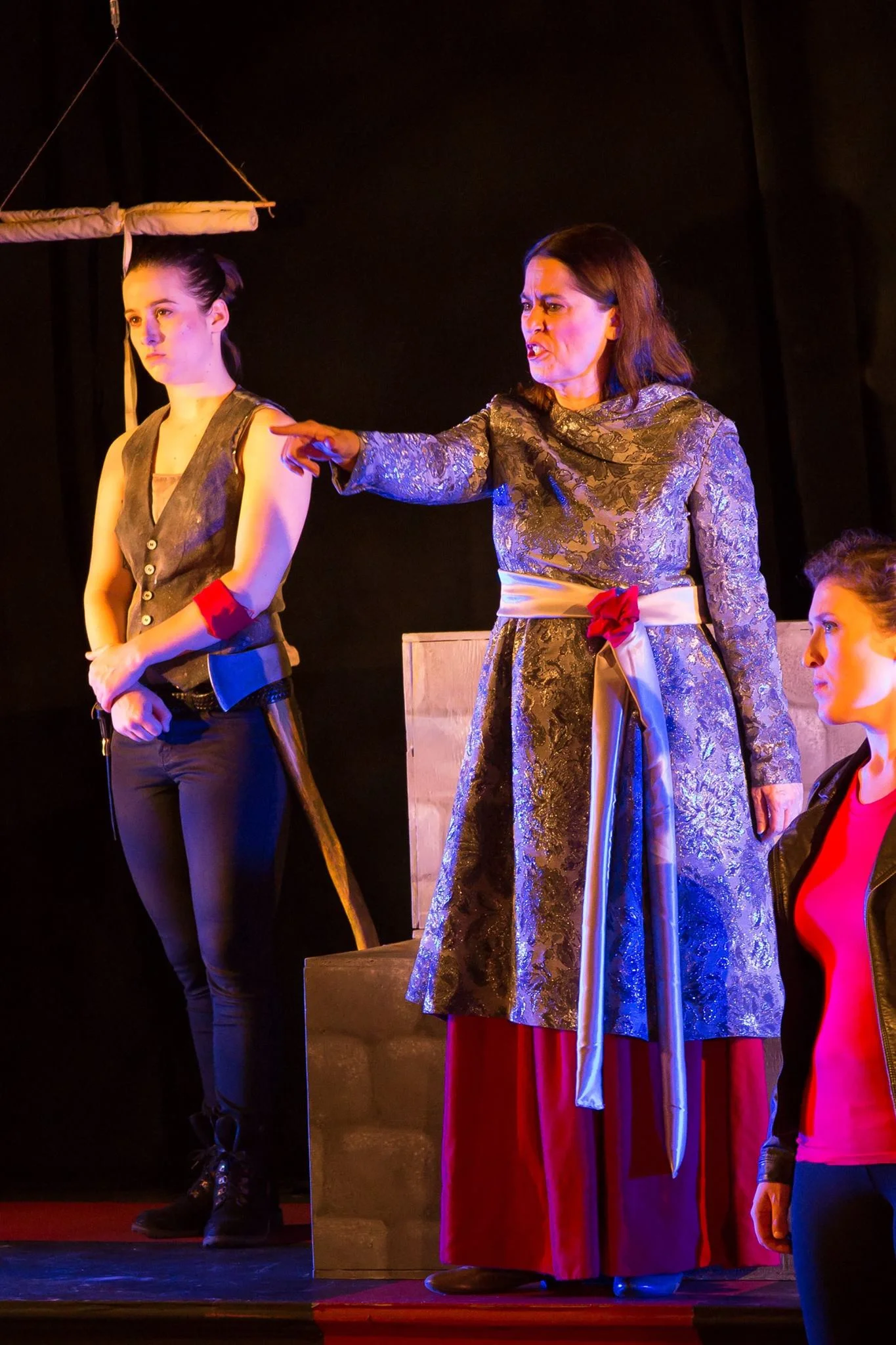 Queen Henri IV in Henri IV - The Re-Gendered Henry IV Repertory (Brave Spirits Theatre) Photo Credit: Claire Kimball