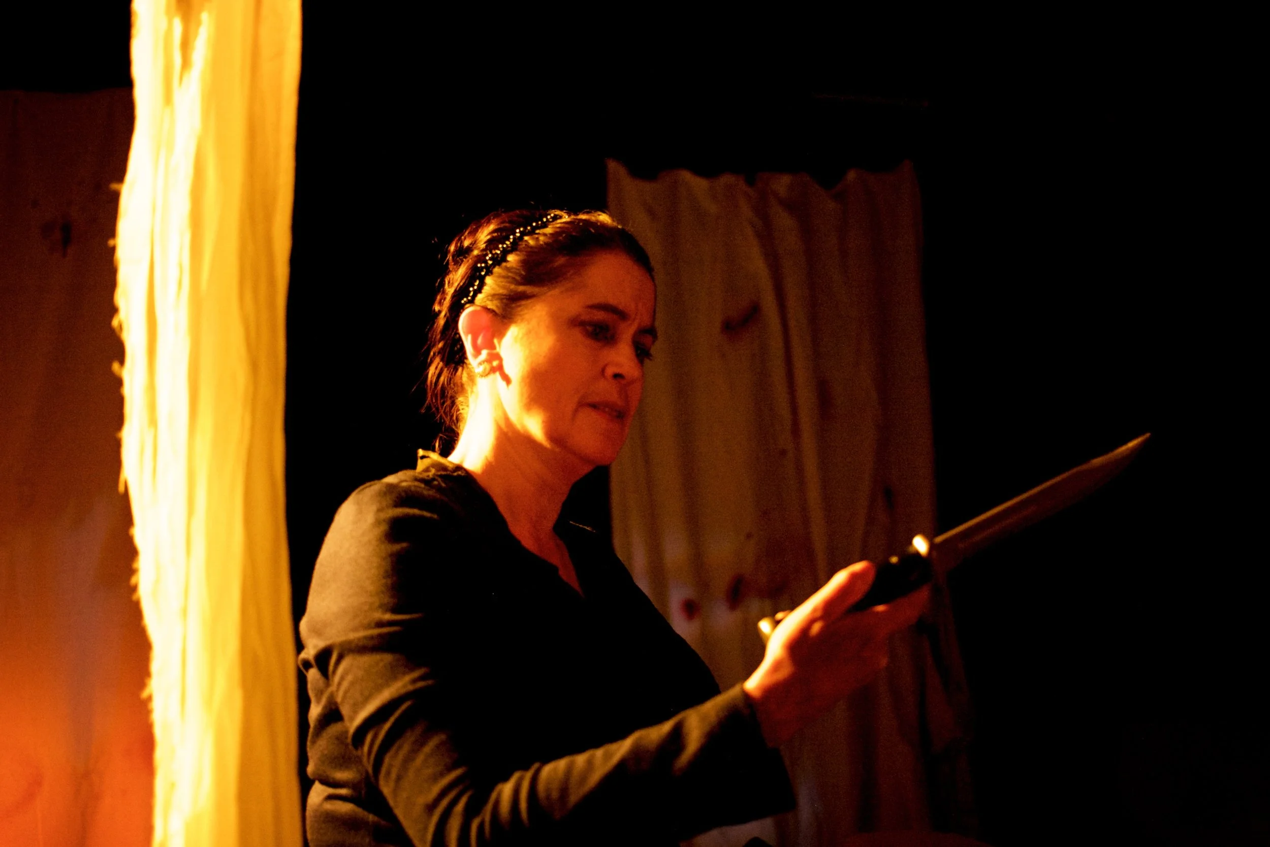Lady Carter in Witch (Convergence Theatre) Photo Credit: Ryan Maxwell
