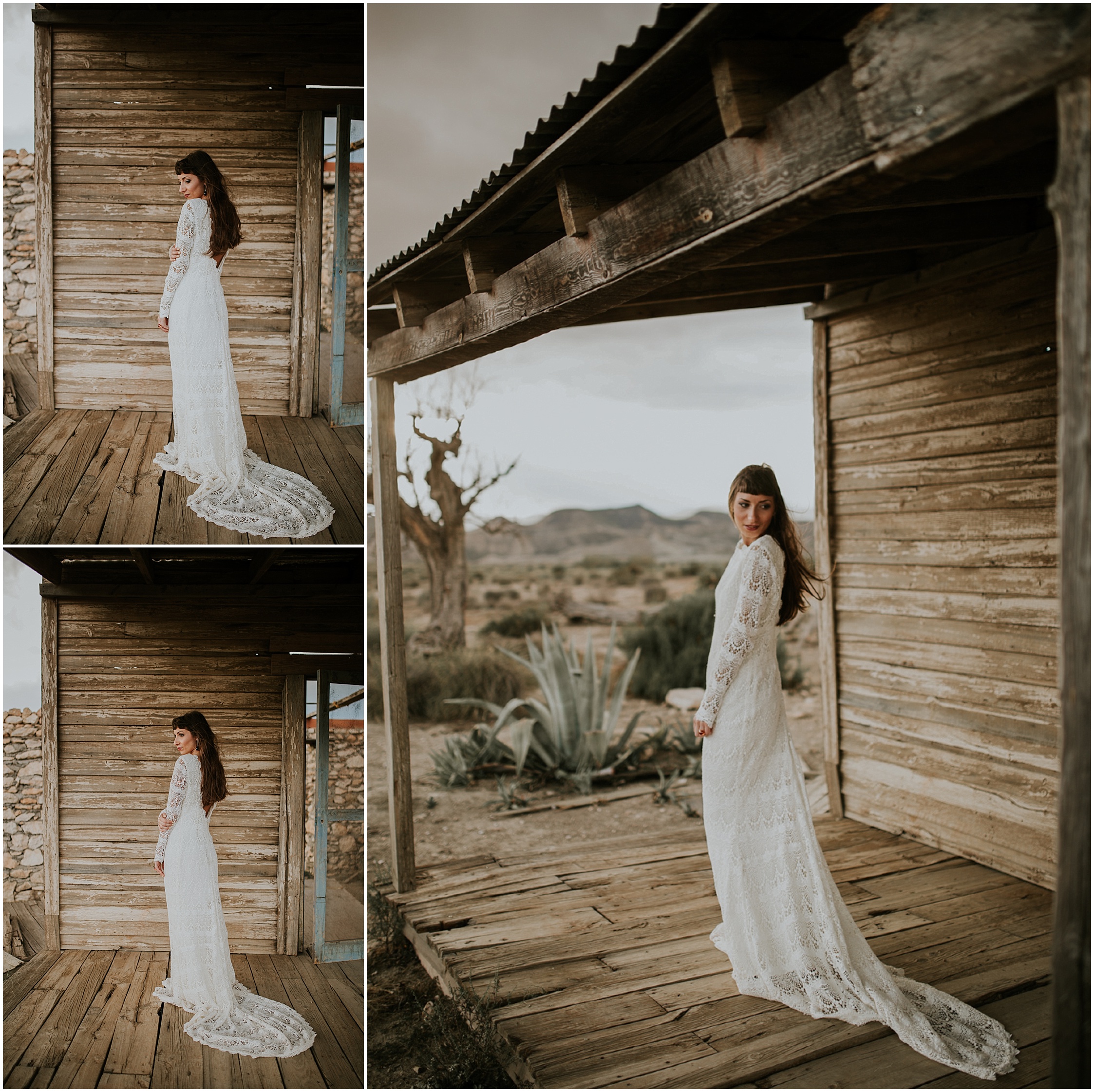 Bohemian desert wedding inspiration