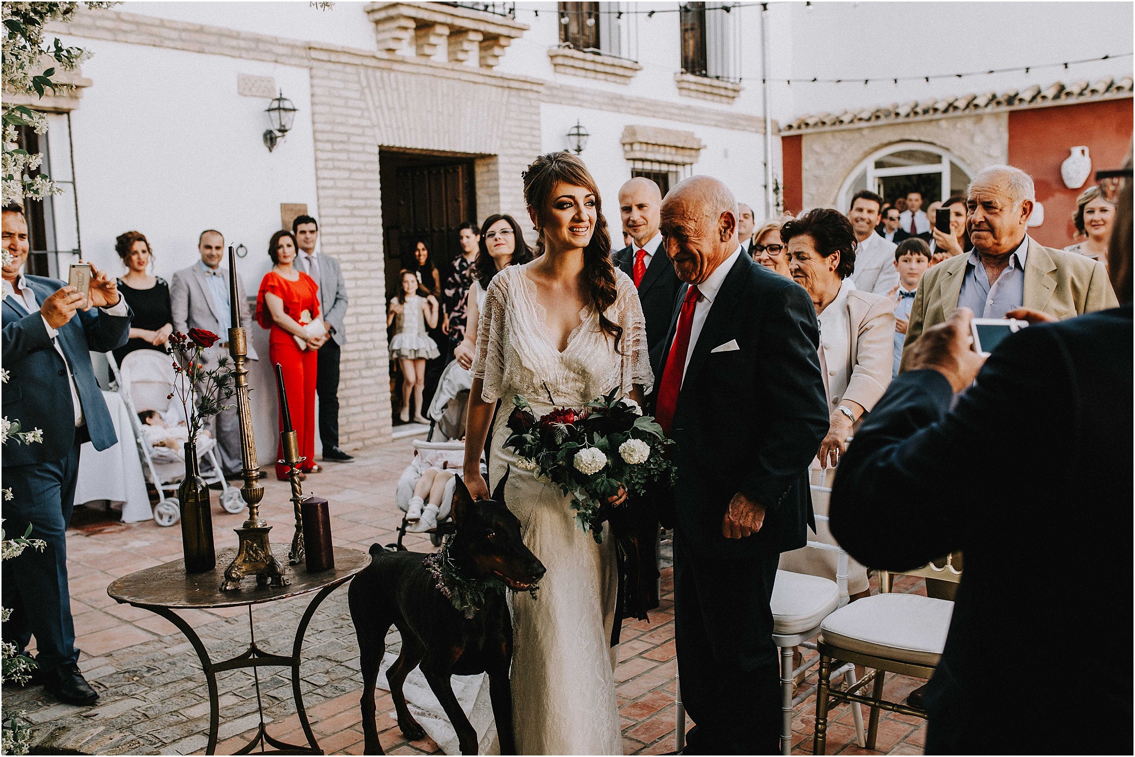 Moody Bohemian Wedding in Andalusia