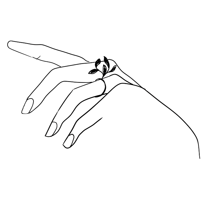 30 Top For Open Palm Drawing Png Barnes Family