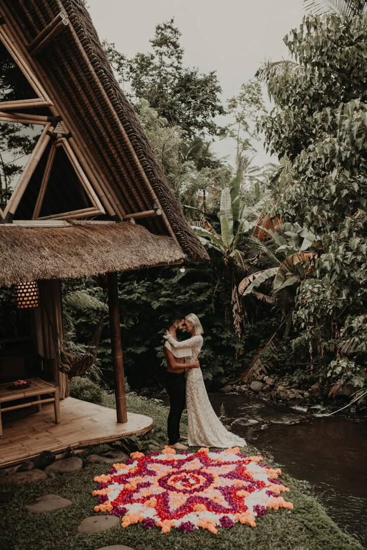 elopement in Ubud Bali