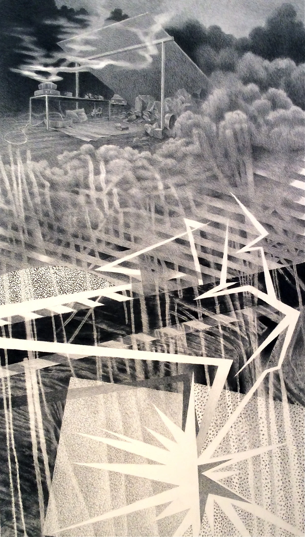 Crack'n & Frack'n (2014) 70" H x 40" W