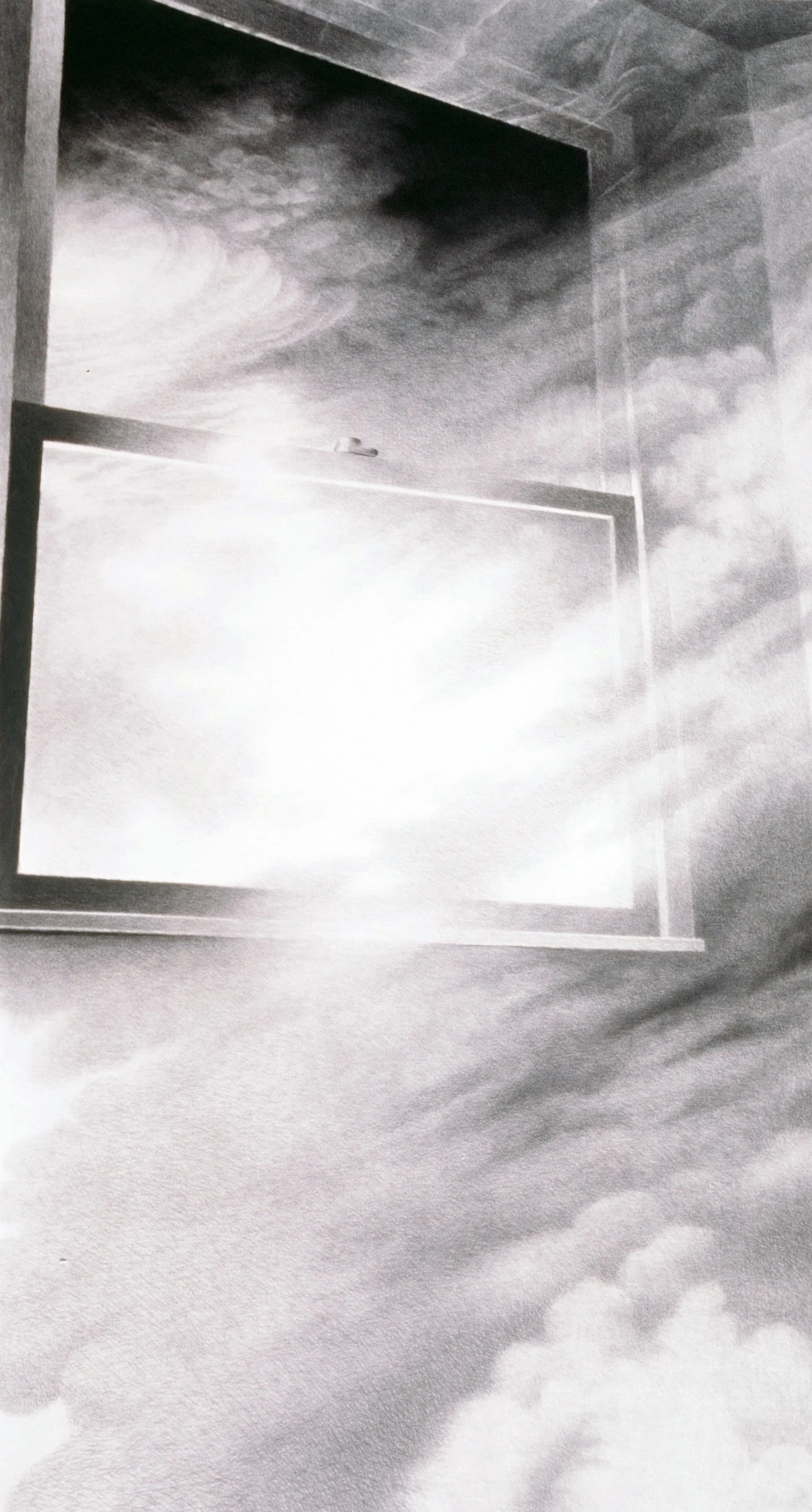 Sleep: Transcendence (1995) charcoal 70" H x 38" W